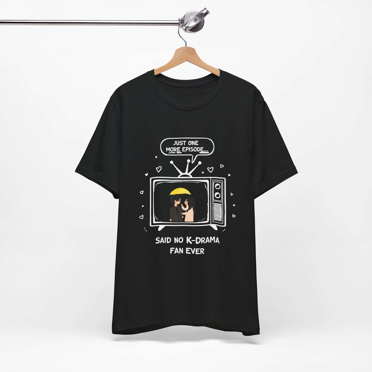 K-Drama Lover T-Shirt - Korean Drama Fan Essentials Tee, Aesthetic Korean Clothing, Perfect Gift for K-Drama Fans.