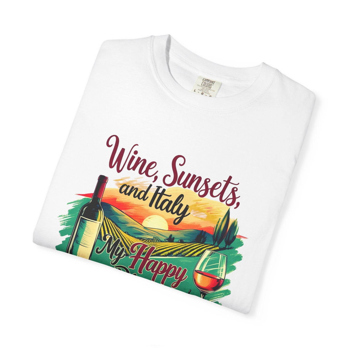 Comfort Colors® Italy Vacation T-shirt, Unisex Garment-Dyed T-shirt, Love Italy Shirt, Italy Family Trip Shirt, Italian Shirt, Italy Gifts,