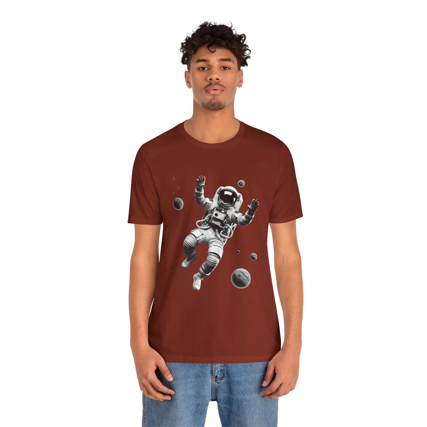 Space Astronaut Unisex Tee, Spaceman Shirt, Funny Cosmonaut Tshirt, Family Astronaut Graphic Tee, Spacewoman Gift, Astronaut Lover Shirt.