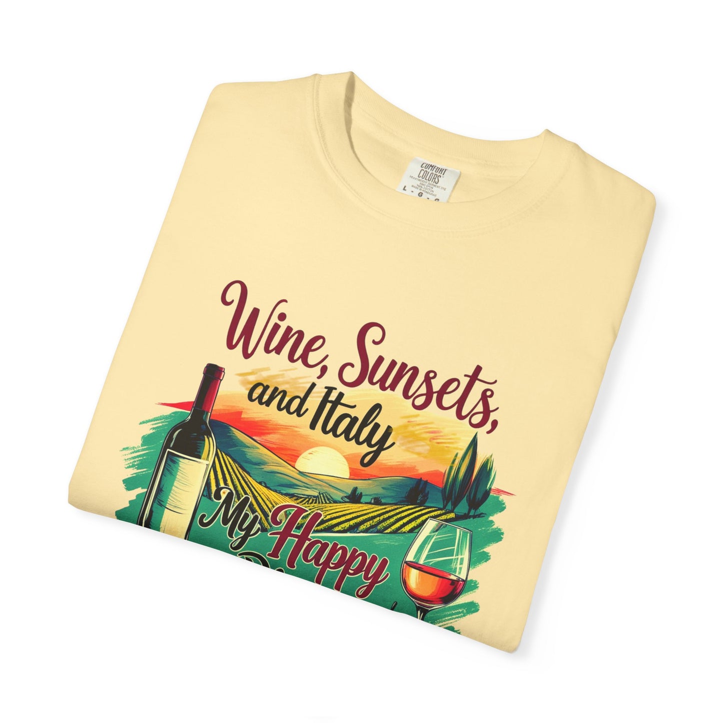 Comfort Colors® Italy Vacation T-shirt, Unisex Garment-Dyed T-shirt, Love Italy Shirt, Italy Family Trip Shirt, Italian Shirt, Italy Gifts,