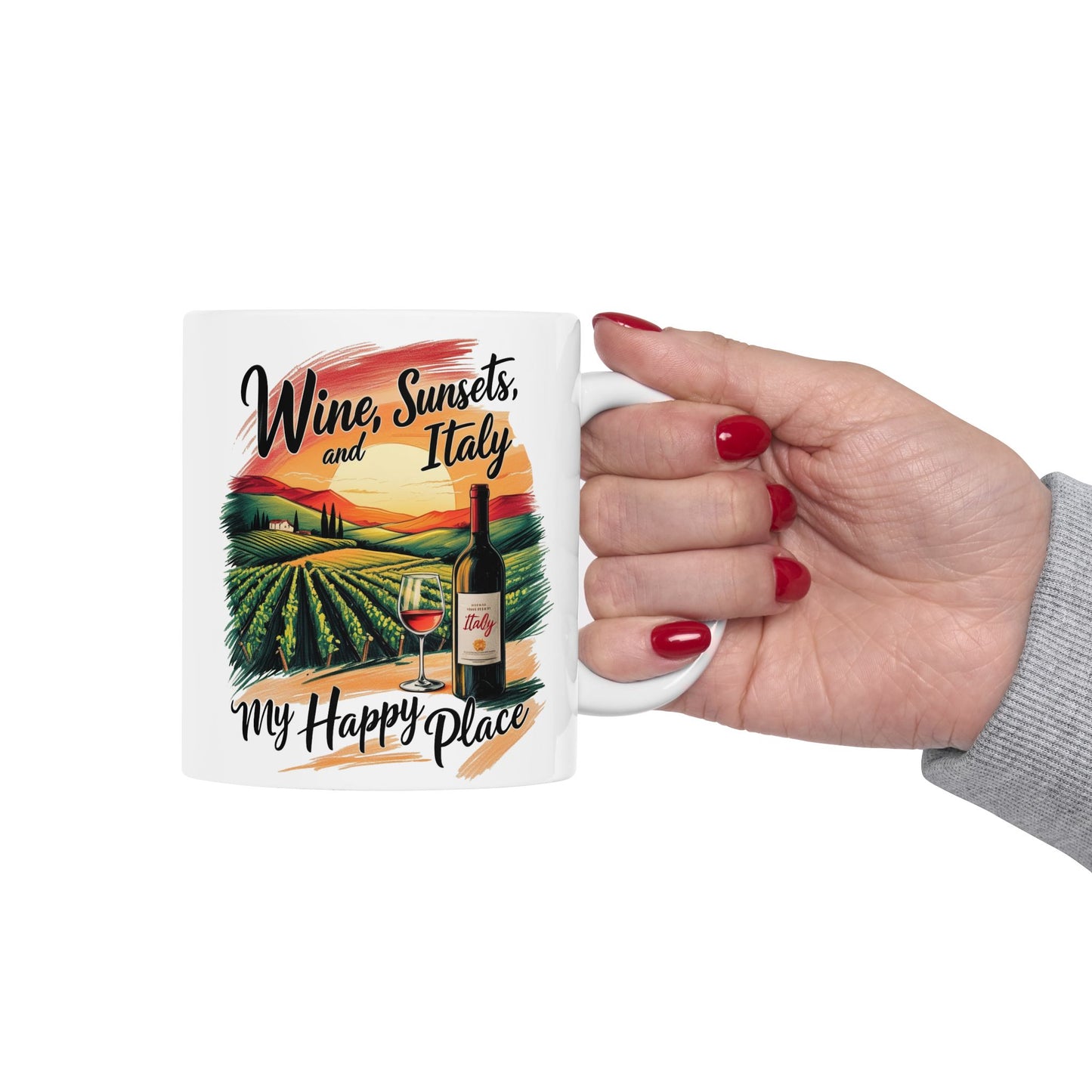 ITALY mug Gift Idea I Love Italy Novelty Gift, Perfect for Home or Office, Great for Birthdays, Holidays, Traveler Gift,