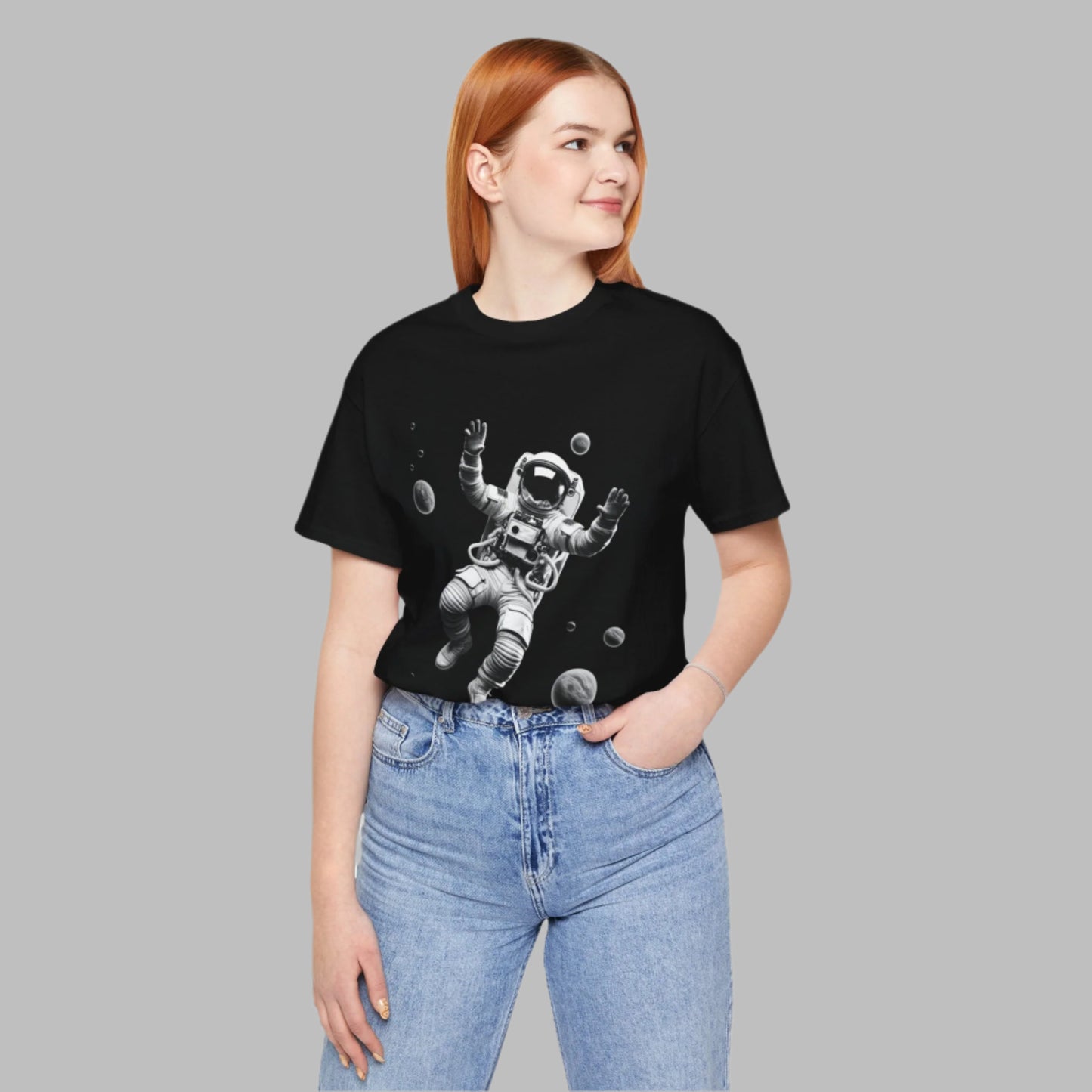 Space Astronaut Unisex Tee, Spaceman Shirt, Funny Cosmonaut Tshirt, Family Astronaut Graphic Tee, Spacewoman Gift, Astronaut Lover Shirt.