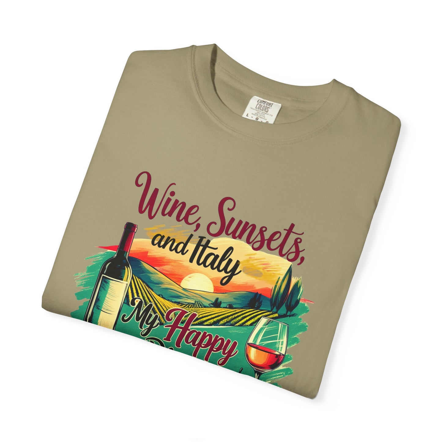 Comfort Colors® Italy Vacation T-shirt, Unisex Garment-Dyed T-shirt, Love Italy Shirt, Italy Family Trip Shirt, Italian Shirt, Italy Gifts,