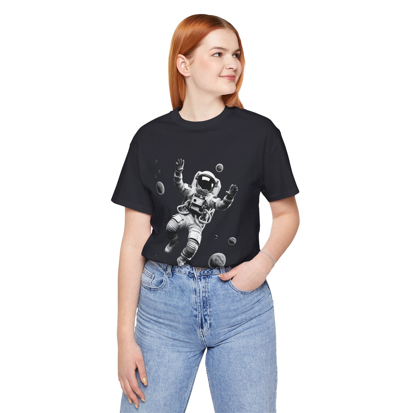 Space Astronaut Unisex Tee, Spaceman Shirt, Funny Cosmonaut Tshirt, Family Astronaut Graphic Tee, Spacewoman Gift, Astronaut Lover Shirt.