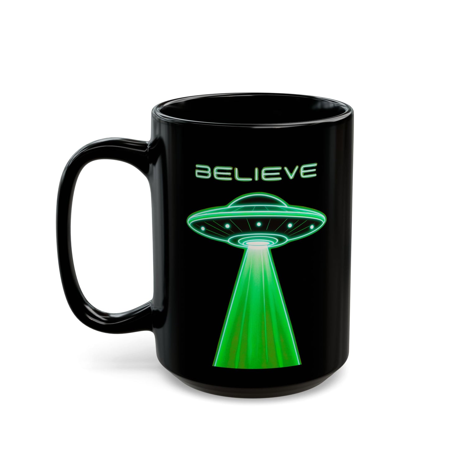 Alien Mug,UFO lovers,UFO Alien X-Files- 'We Are Not Alone' - Perfect Gift for Sci-Fi Fans, Cool Collectible, Extraterrestrial Coffee