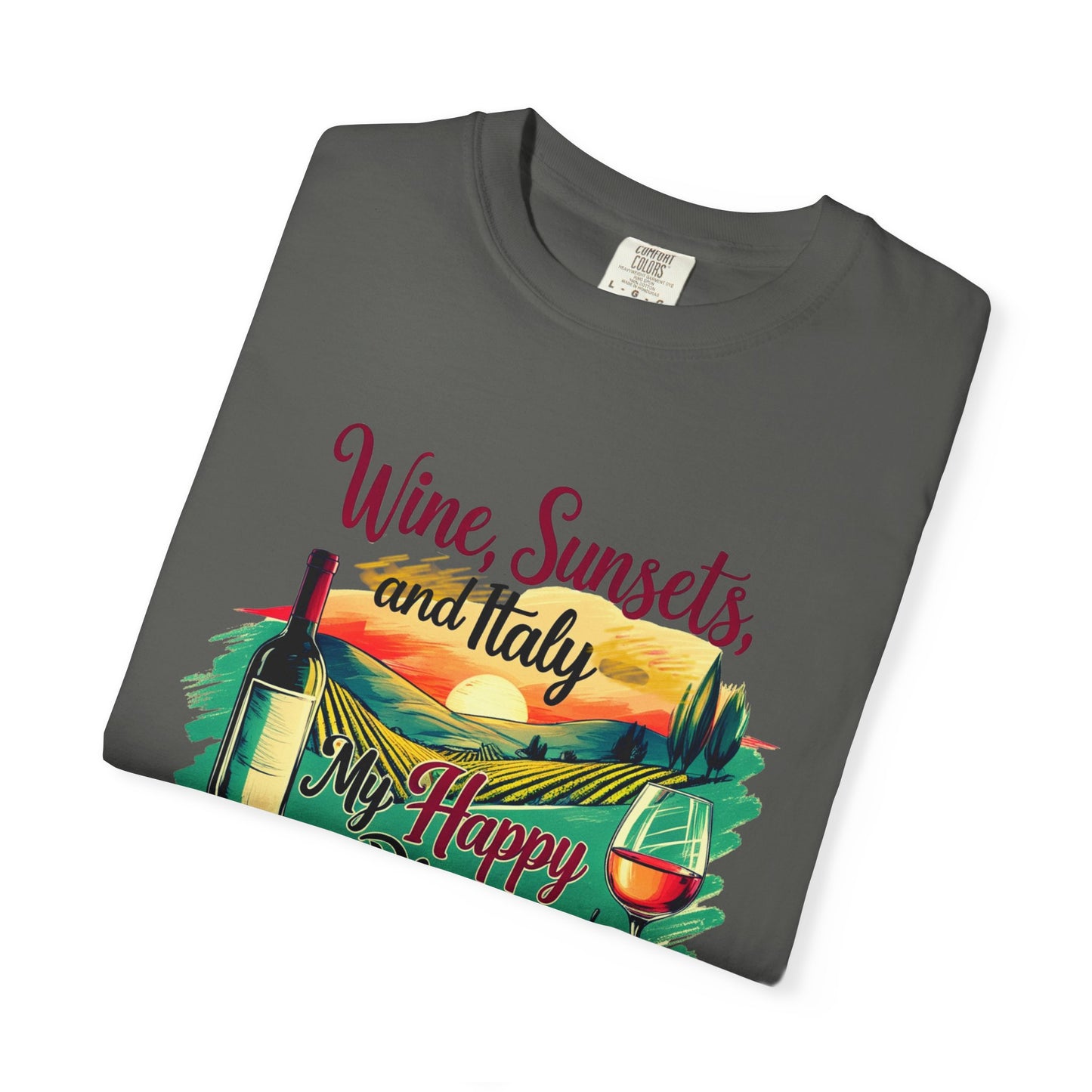 Comfort Colors® Italy Vacation T-shirt, Unisex Garment-Dyed T-shirt, Love Italy Shirt, Italy Family Trip Shirt, Italian Shirt, Italy Gifts,