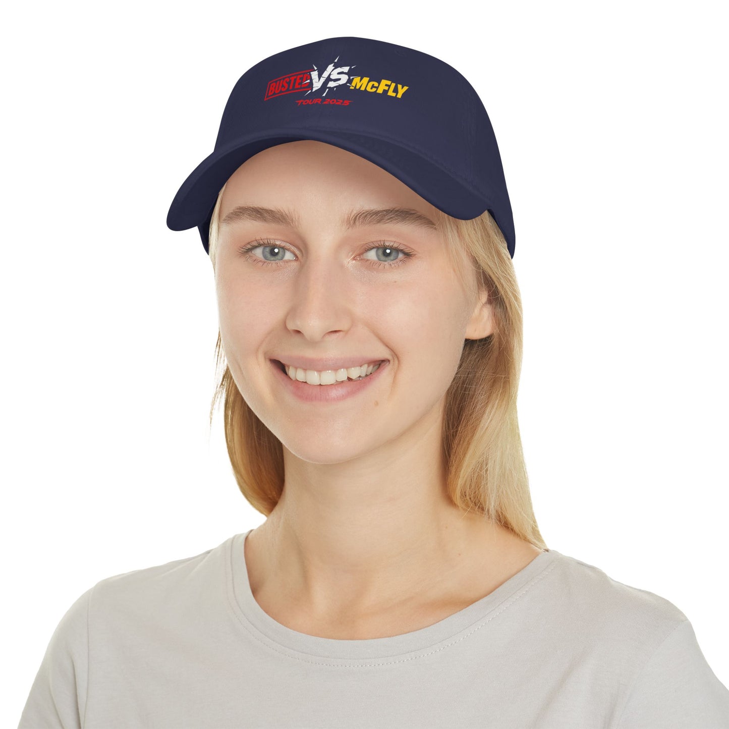 Busted vs McFly Baseball Cap - Casual Hat, Cool Gift, Concert Merchandise, Adjustable Hat, Outdoor Cap, Stylish Accessory, Tour 2025
