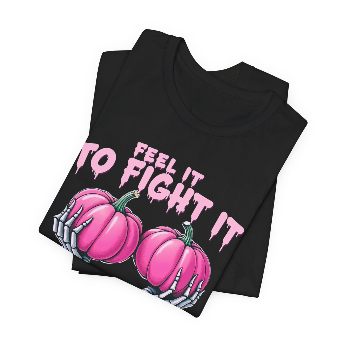 Pink Ribbon Support Tee – Unisex Cancer Awareness Shirt, Fighter Gift, Survivor Strength Apparel, Inspirational Motivational T-Shirt