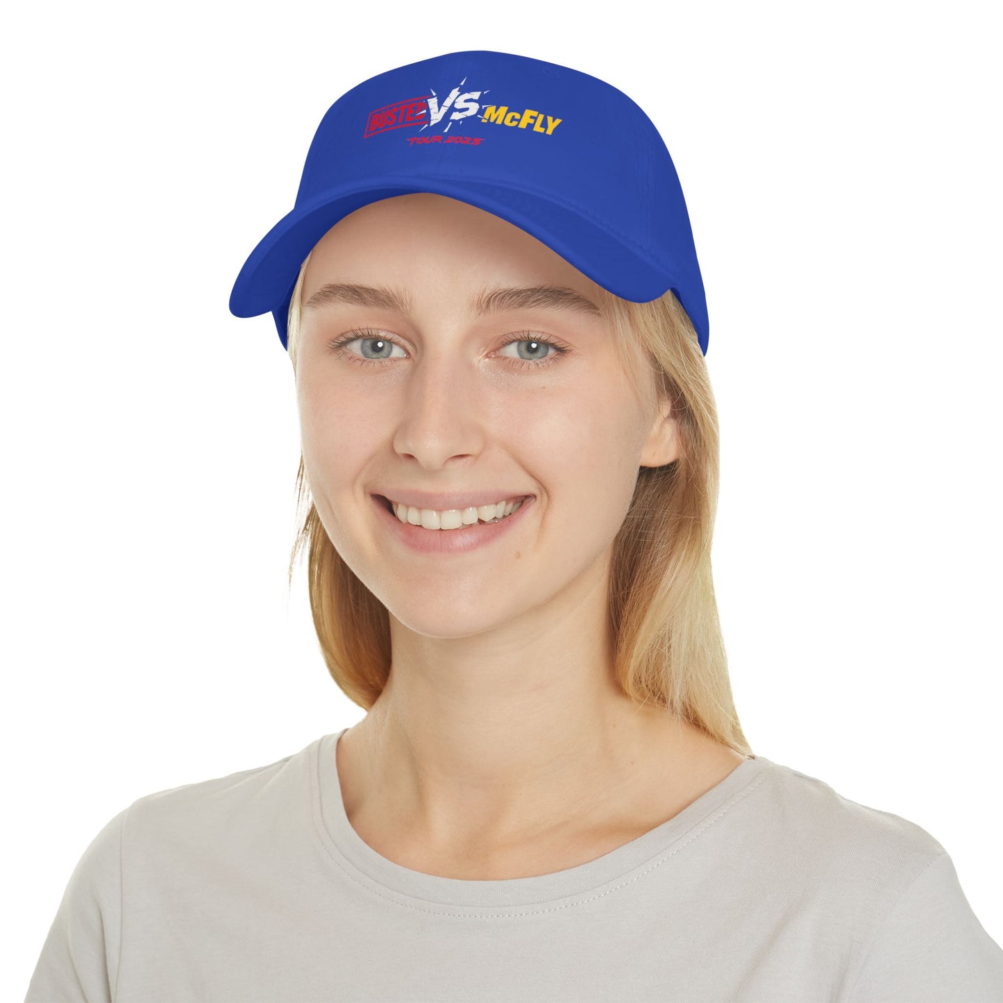 Busted vs McFly Baseball Cap - Casual Hat, Cool Gift, Concert Merchandise, Adjustable Hat, Outdoor Cap, Stylish Accessory, Tour 2025