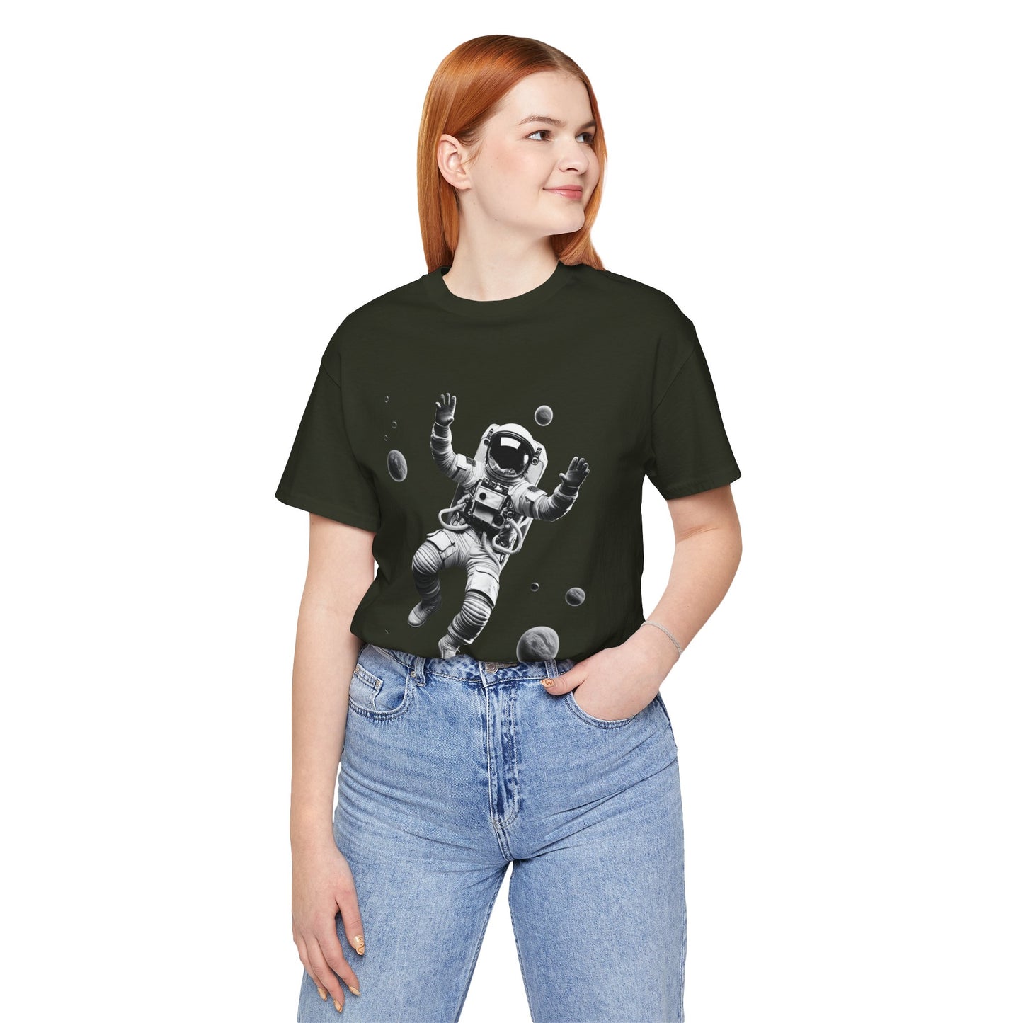Space Astronaut Unisex Tee, Spaceman Shirt, Funny Cosmonaut Tshirt, Family Astronaut Graphic Tee, Spacewoman Gift, Astronaut Lover Shirt.