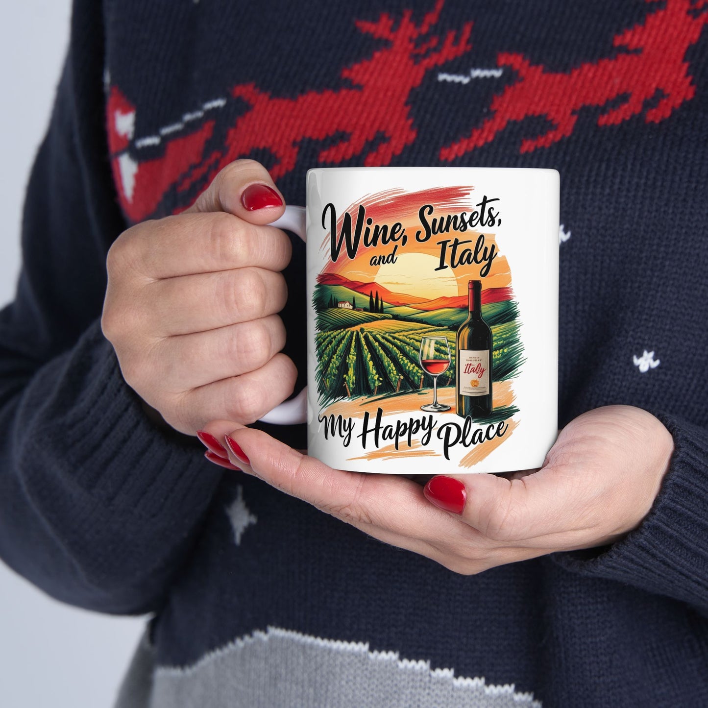 ITALY mug Gift Idea I Love Italy Novelty Gift, Perfect for Home or Office, Great for Birthdays, Holidays, Traveler Gift,