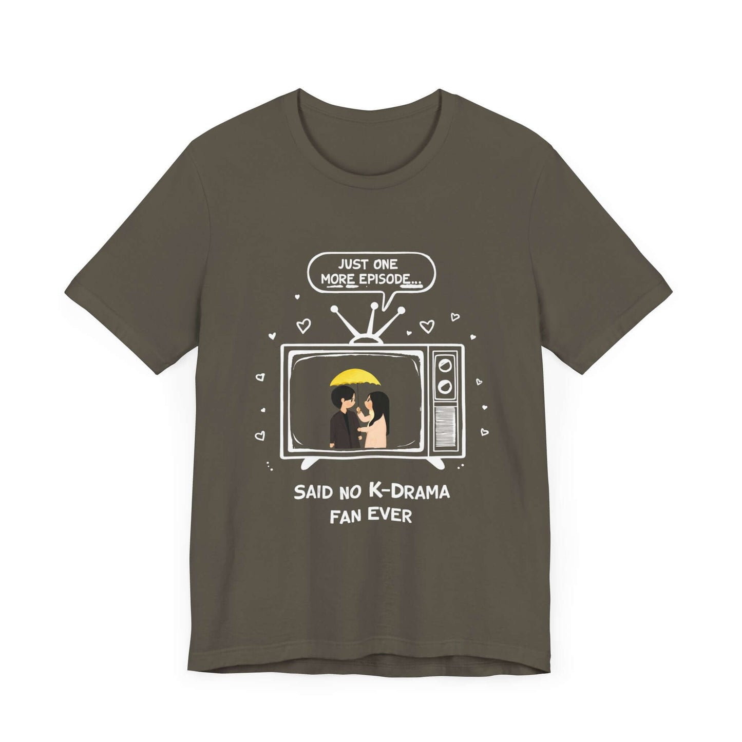 K-Drama Lover T-Shirt - Korean Drama Fan Essentials Tee, Aesthetic Korean Clothing, Perfect Gift for K-Drama Fans.
