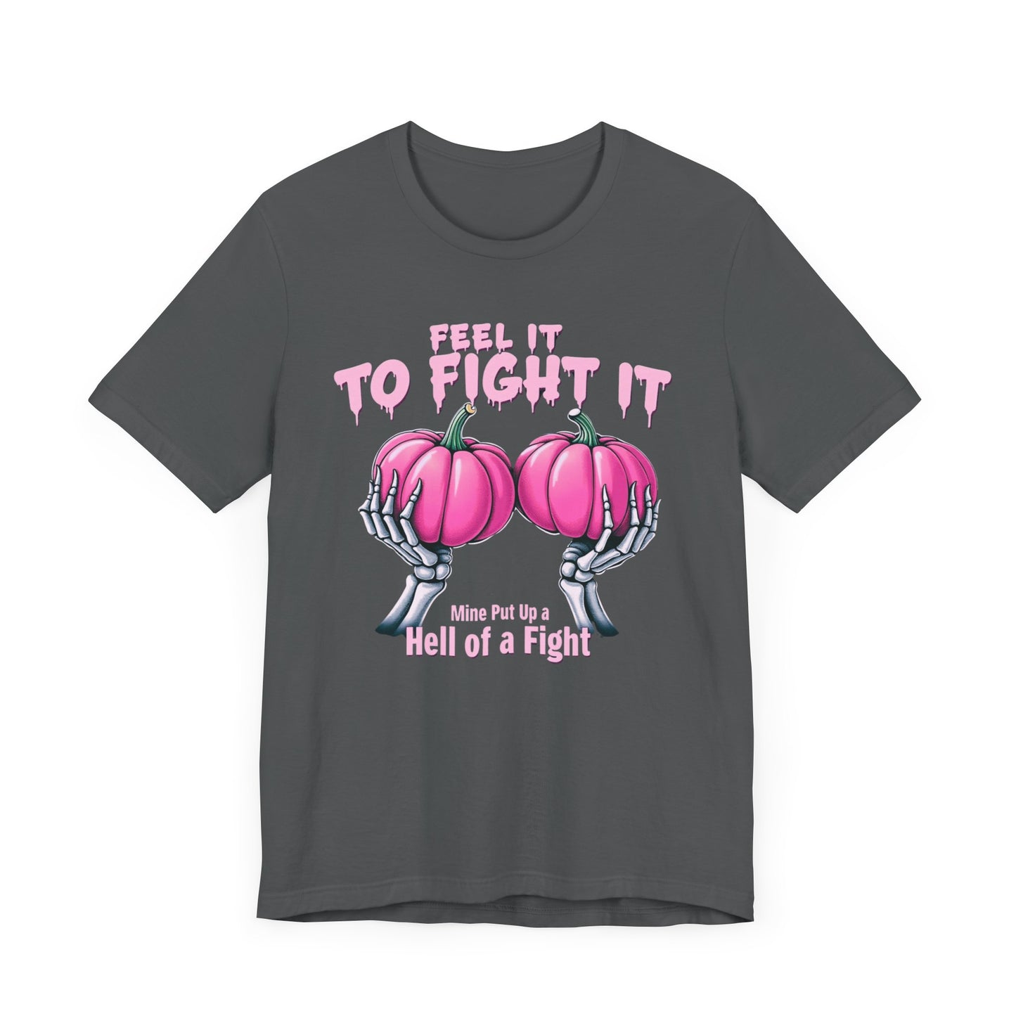 Pink Ribbon Support Tee – Unisex Cancer Awareness Shirt, Fighter Gift, Survivor Strength Apparel, Inspirational Motivational T-Shirt