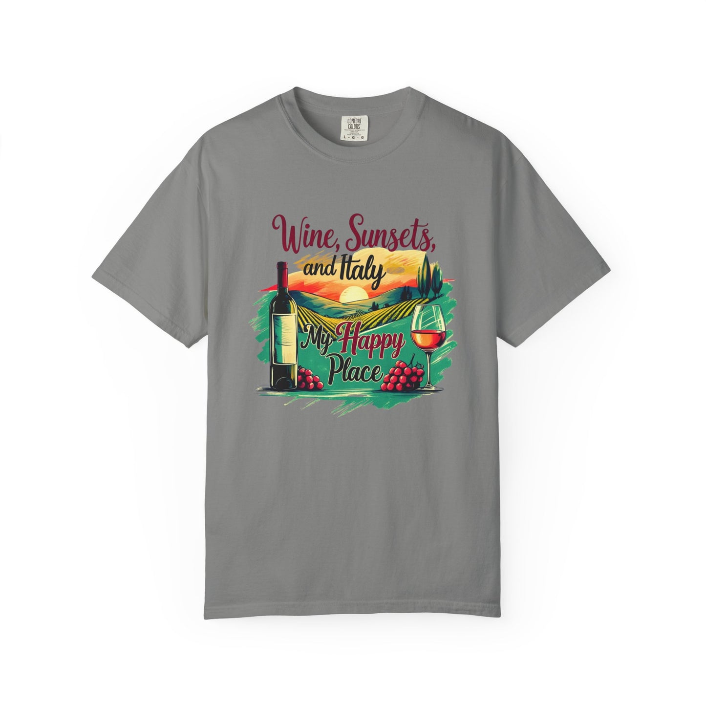 Comfort Colors® Italy Vacation T-shirt, Unisex Garment-Dyed T-shirt, Love Italy Shirt, Italy Family Trip Shirt, Italian Shirt, Italy Gifts,