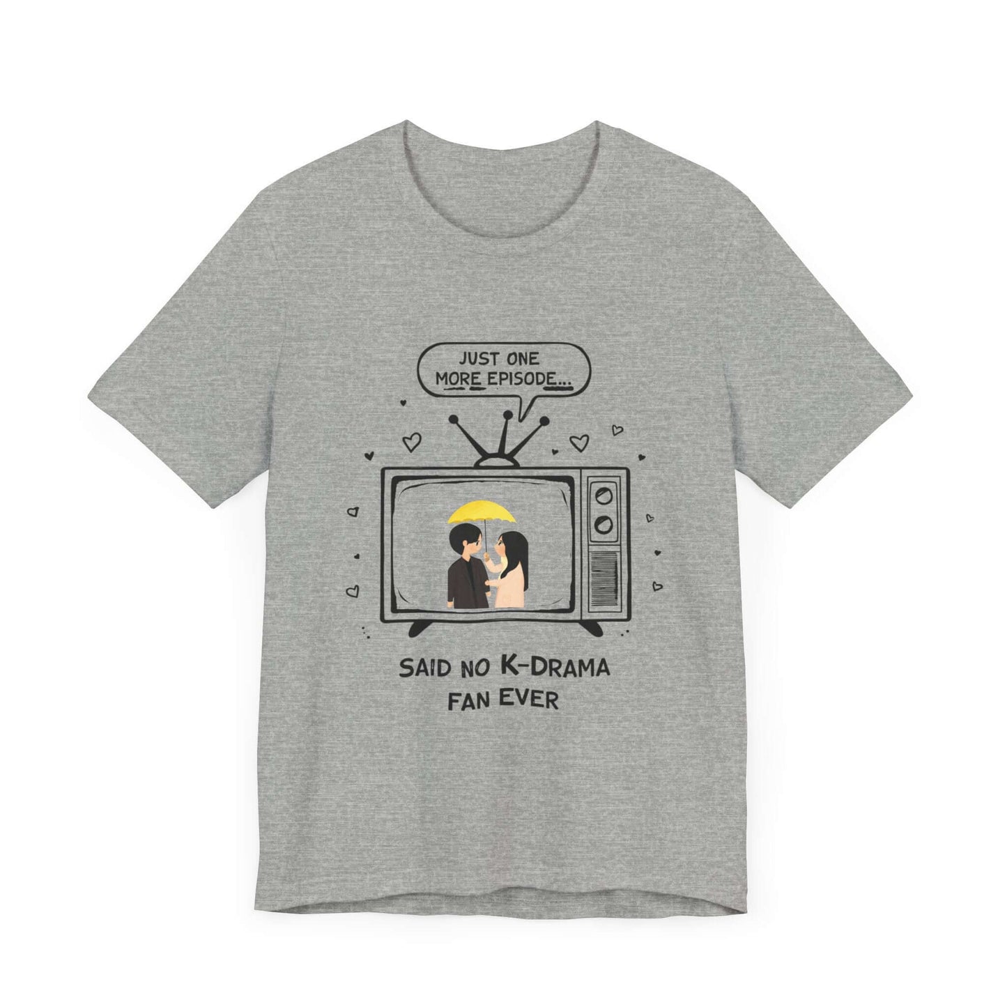 K-Drama Lover T-Shirt - Korean Drama Fan Essentials Tee, Aesthetic Korean Clothing, Perfect Gift for K-Drama Fans.