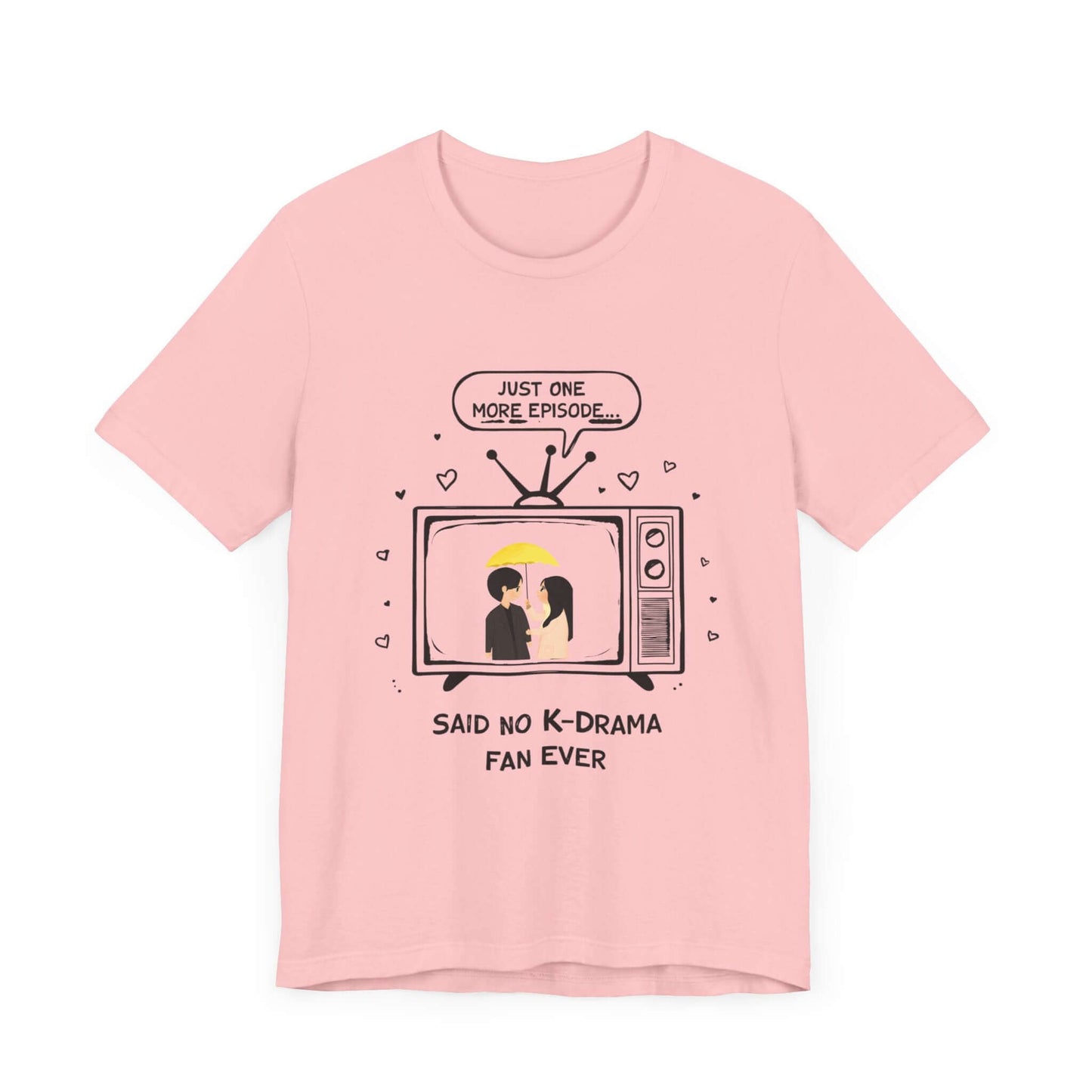 K-Drama Lover T-Shirt - Korean Drama Fan Essentials Tee, Aesthetic Korean Clothing, Perfect Gift for K-Drama Fans.