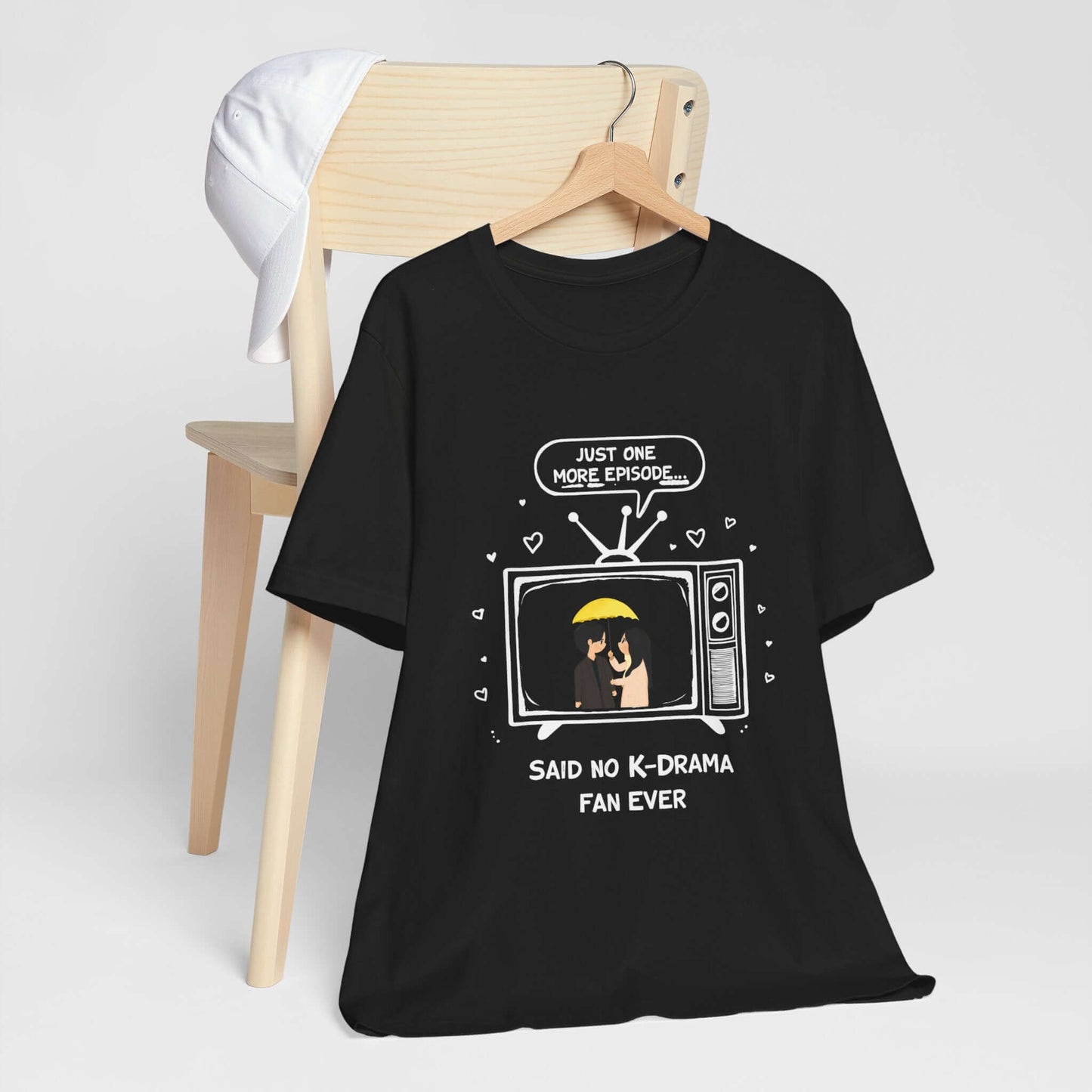 K-Drama Lover T-Shirt - Korean Drama Fan Essentials Tee, Aesthetic Korean Clothing, Perfect Gift for K-Drama Fans.