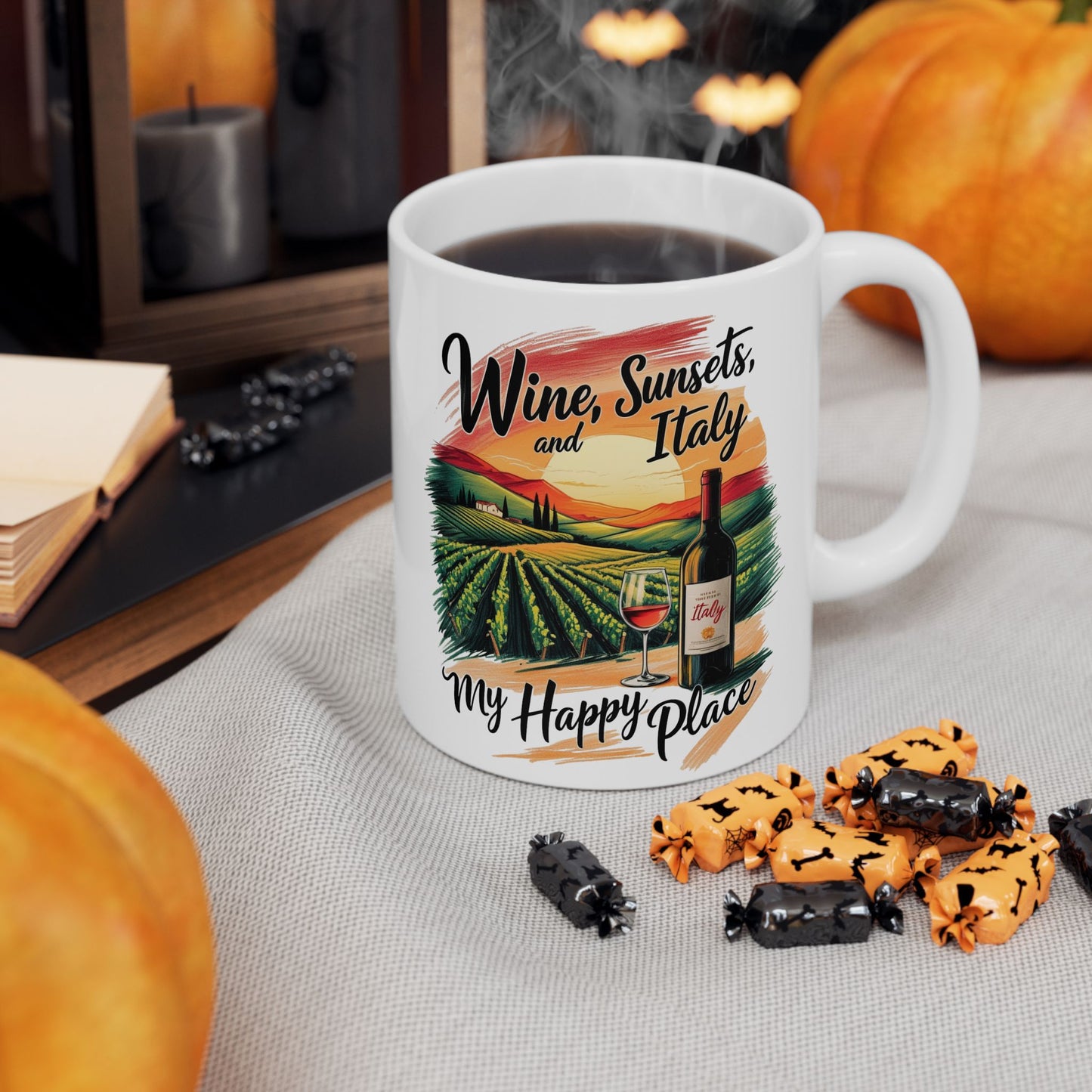 ITALY mug Gift Idea I Love Italy Novelty Gift, Perfect for Home or Office, Great for Birthdays, Holidays, Traveler Gift,
