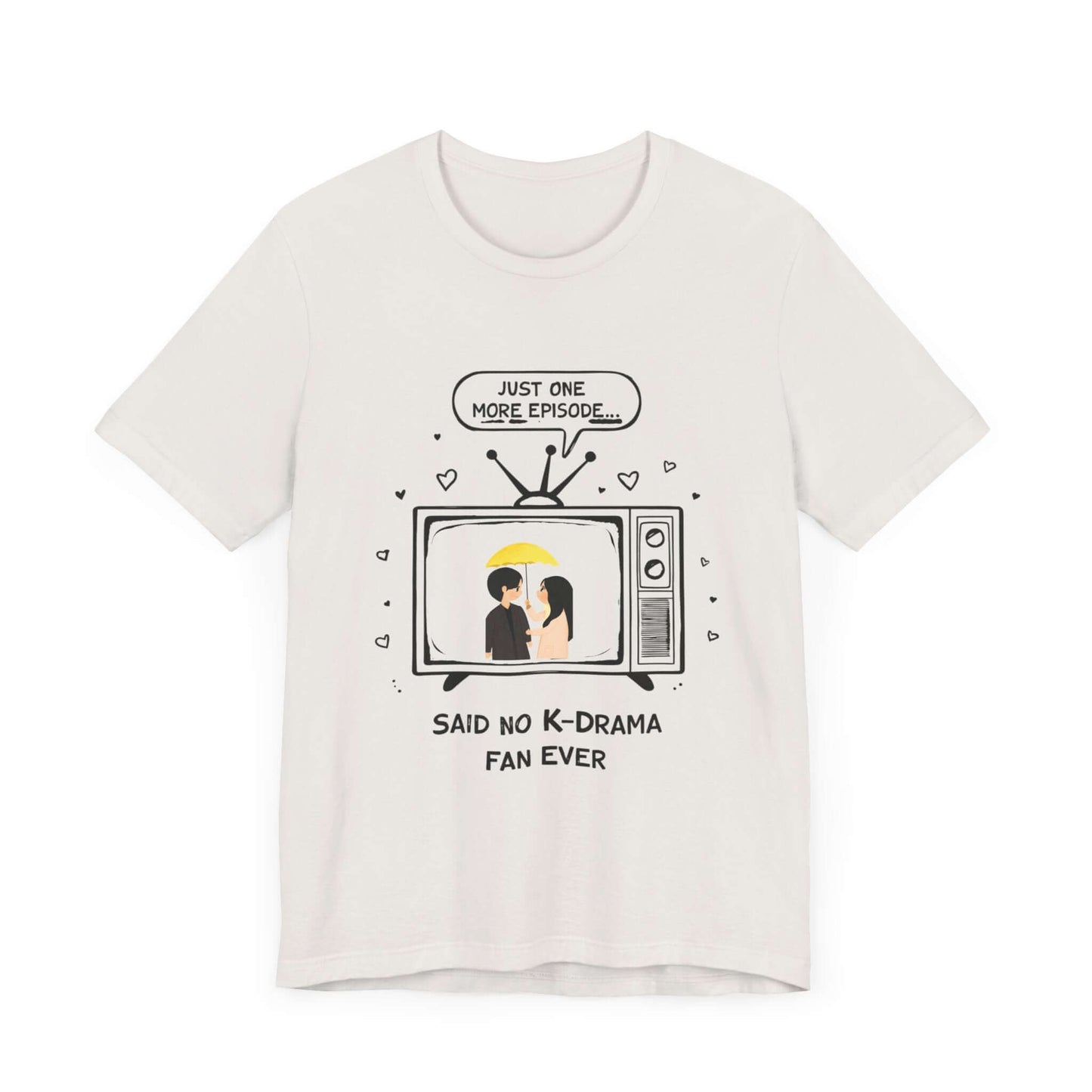 K-Drama Lover T-Shirt - Korean Drama Fan Essentials Tee, Aesthetic Korean Clothing, Perfect Gift for K-Drama Fans.