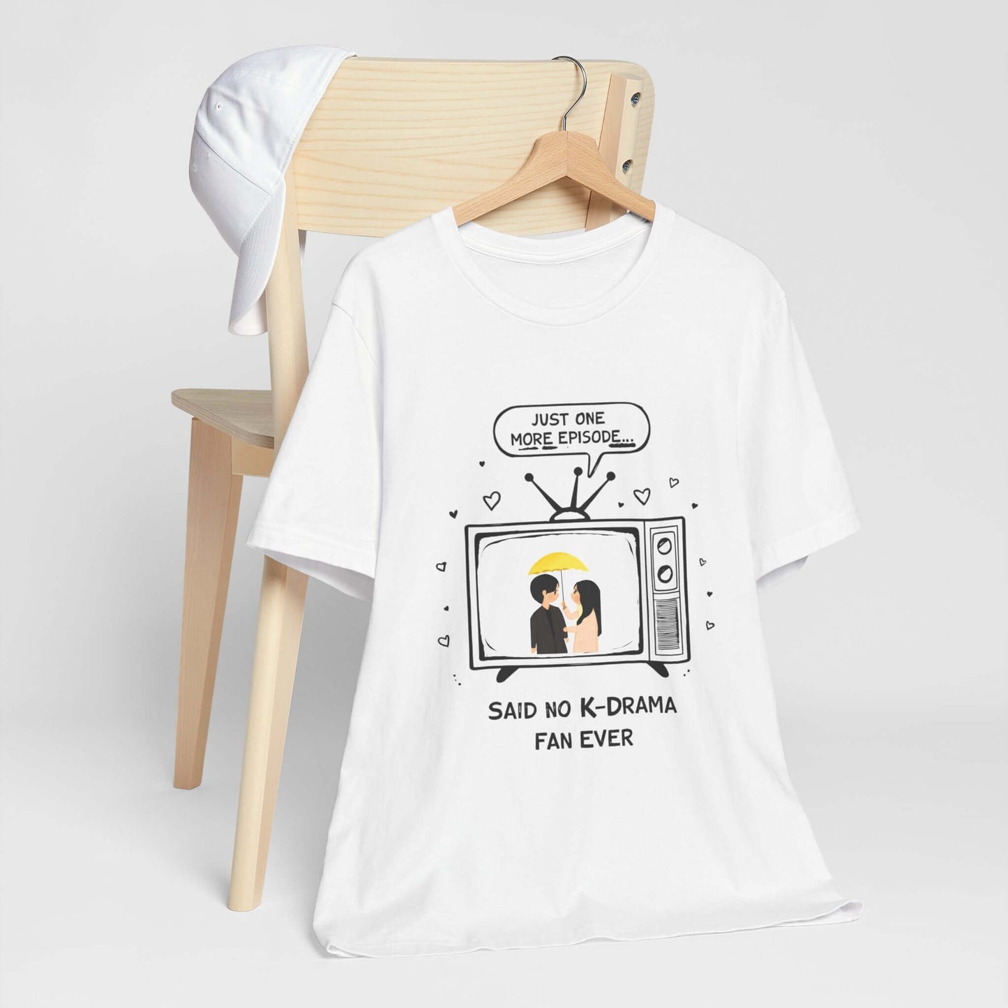 K-Drama Lover T-Shirt - Korean Drama Fan Essentials Tee, Aesthetic Korean Clothing, Perfect Gift for K-Drama Fans.