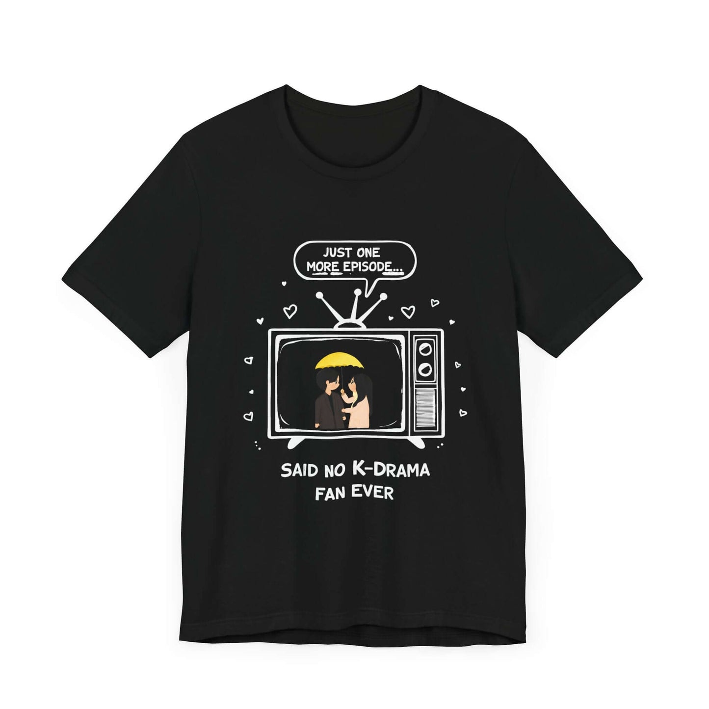 K-Drama Lover T-Shirt - Korean Drama Fan Essentials Tee, Aesthetic Korean Clothing, Perfect Gift for K-Drama Fans.