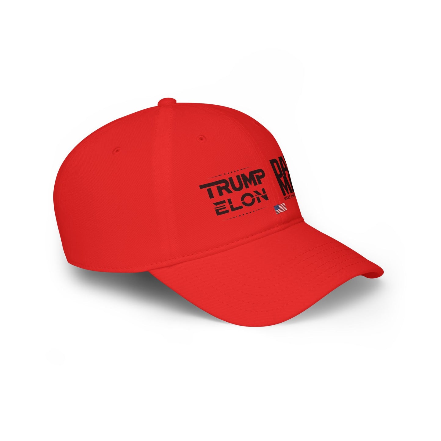 Dark D.O.G.E. Inspired Baseball Cap – Bold Statement Hat, Patriotic Gift, Casual Summer Accessory, Low Profile Unisex Hat.