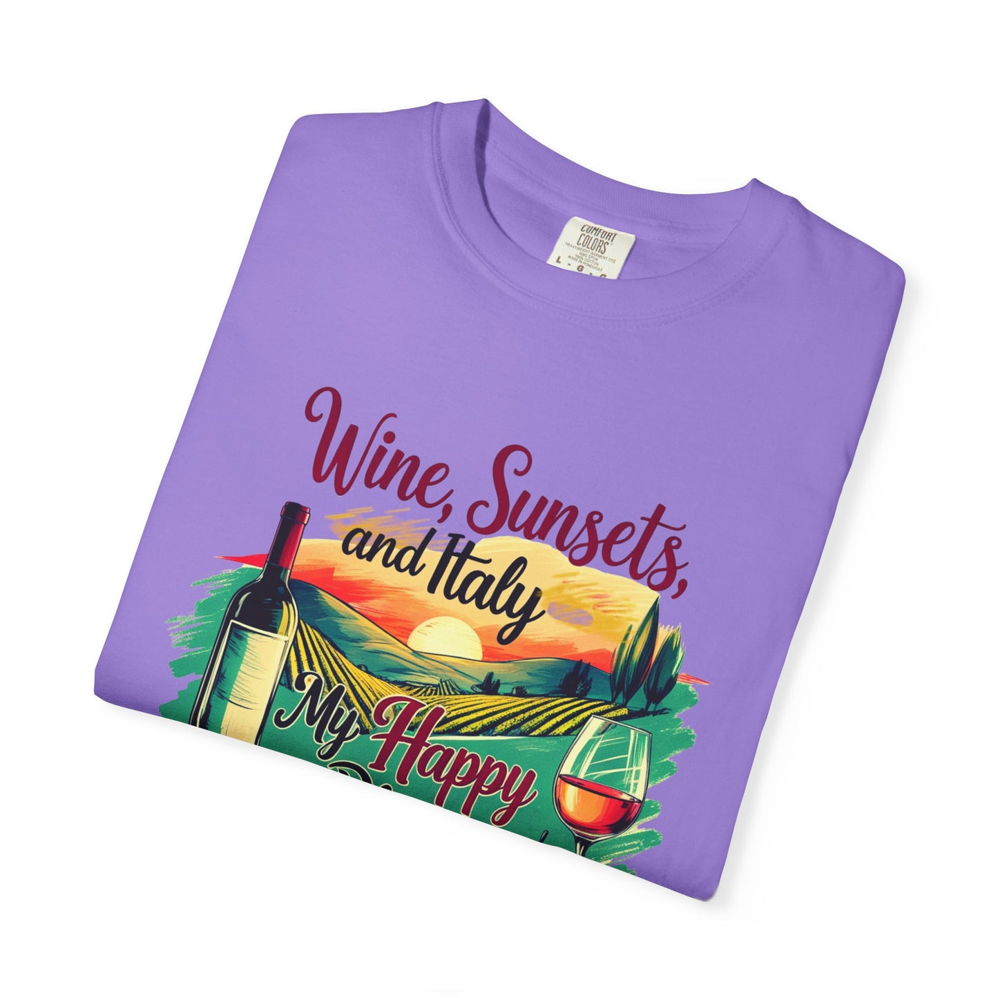Comfort Colors® Italy Vacation T-shirt, Unisex Garment-Dyed T-shirt, Love Italy Shirt, Italy Family Trip Shirt, Italian Shirt, Italy Gifts,