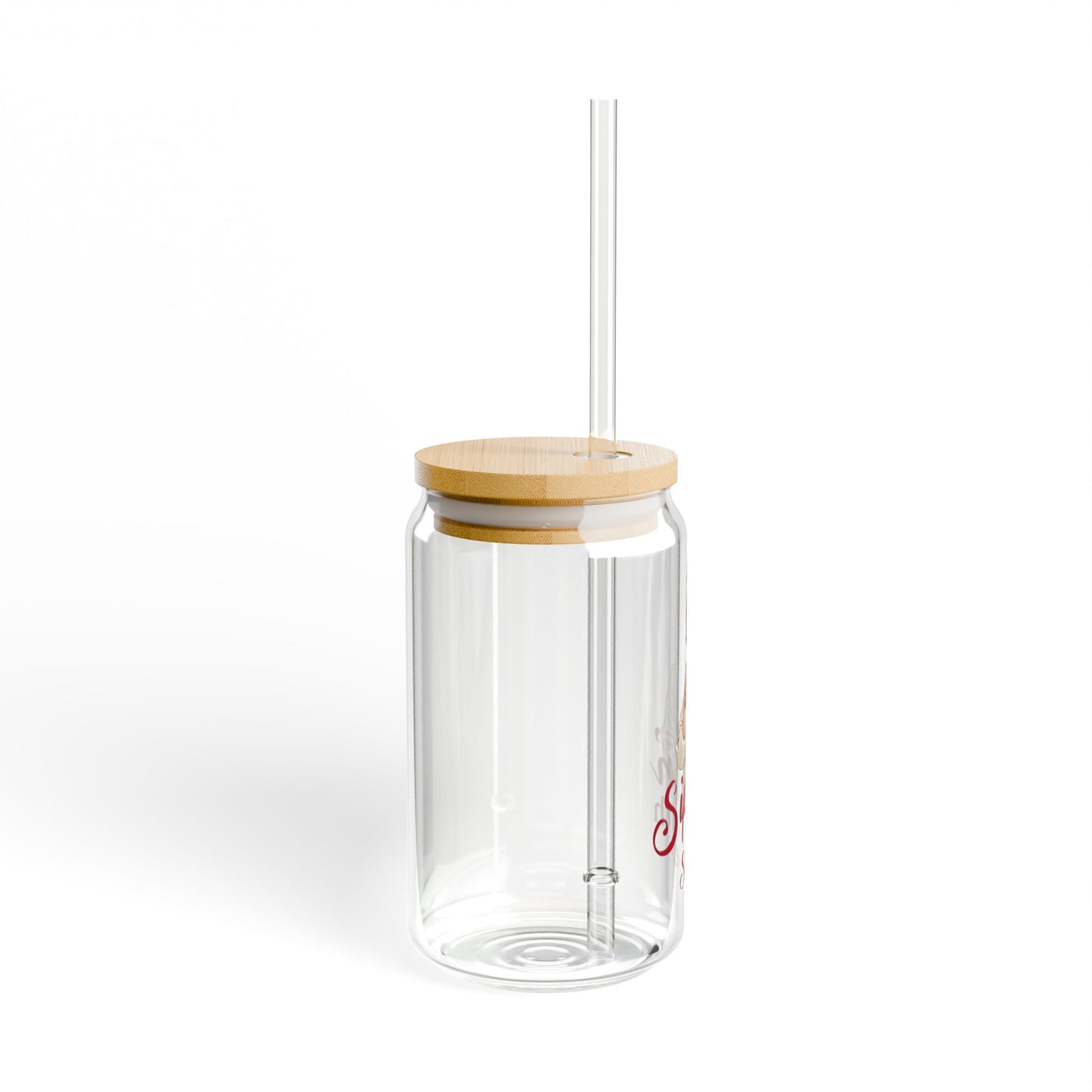 Chic Sipper Glass, 16oz | Stylish Drinkware for Coffee Lovers, Fun Sassy Sips, Eco-Friendly, Sipping in Style, Great Gift Idea