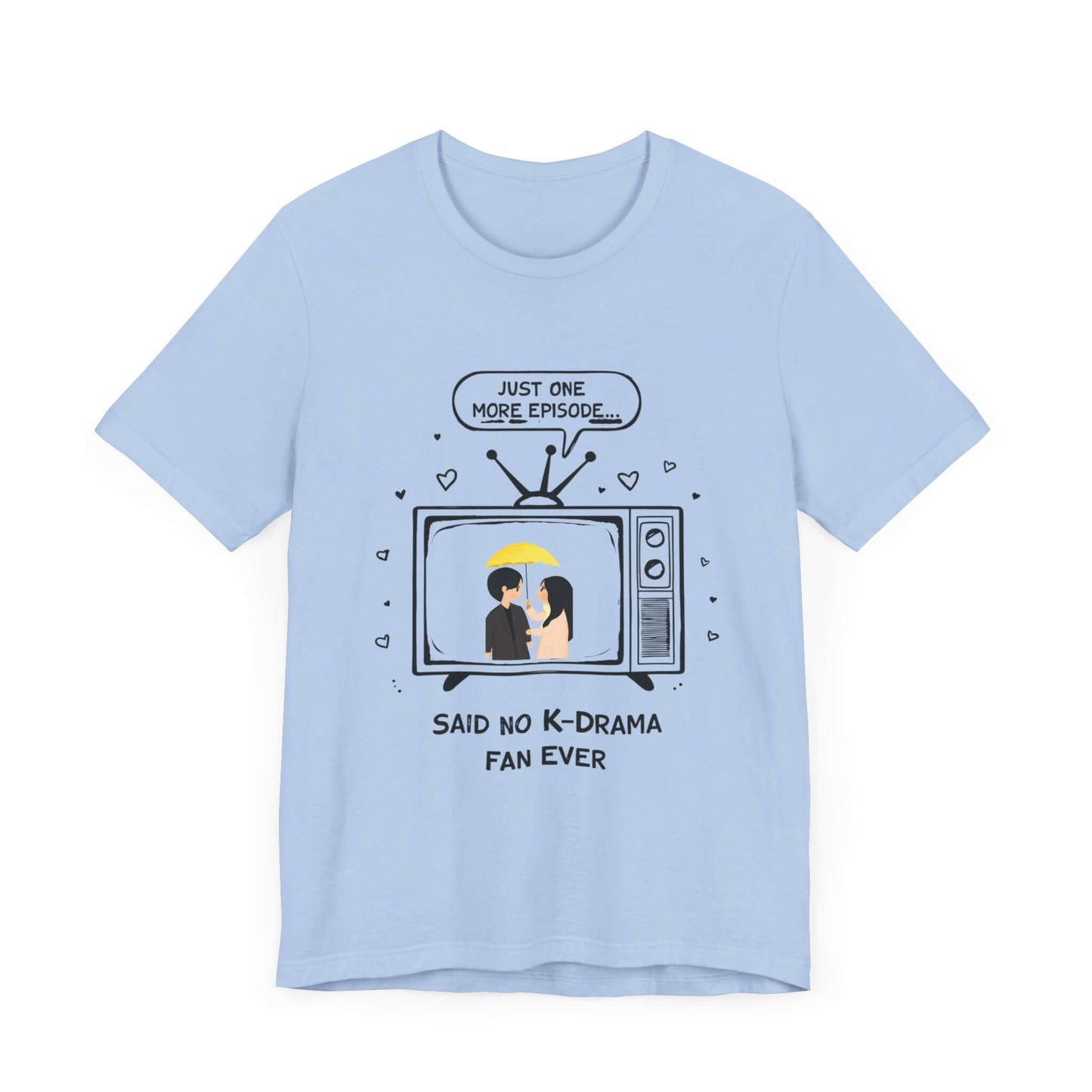 K-Drama Lover T-Shirt - Korean Drama Fan Essentials Tee, Aesthetic Korean Clothing, Perfect Gift for K-Drama Fans.