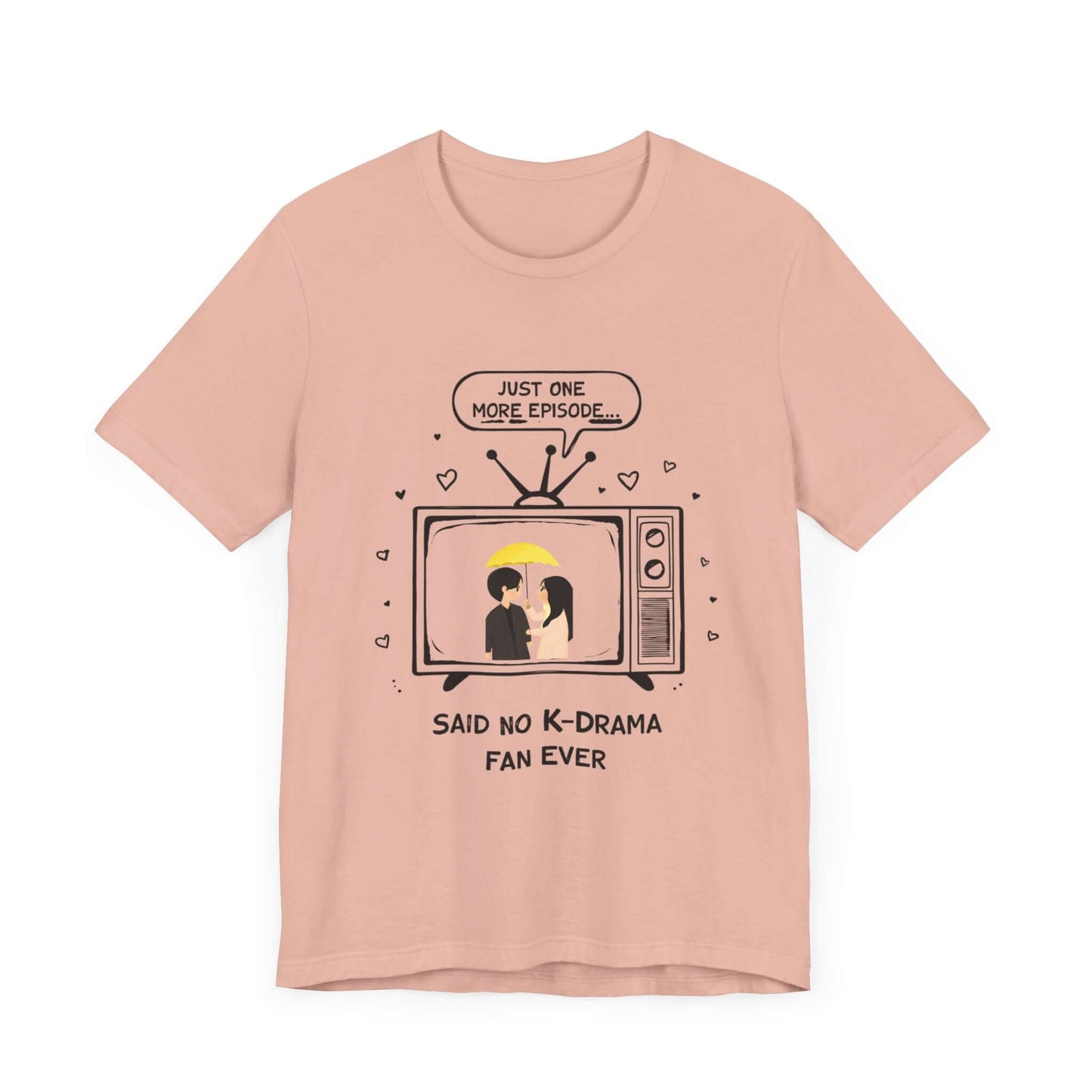K-Drama Lover T-Shirt - Korean Drama Fan Essentials Tee, Aesthetic Korean Clothing, Perfect Gift for K-Drama Fans.