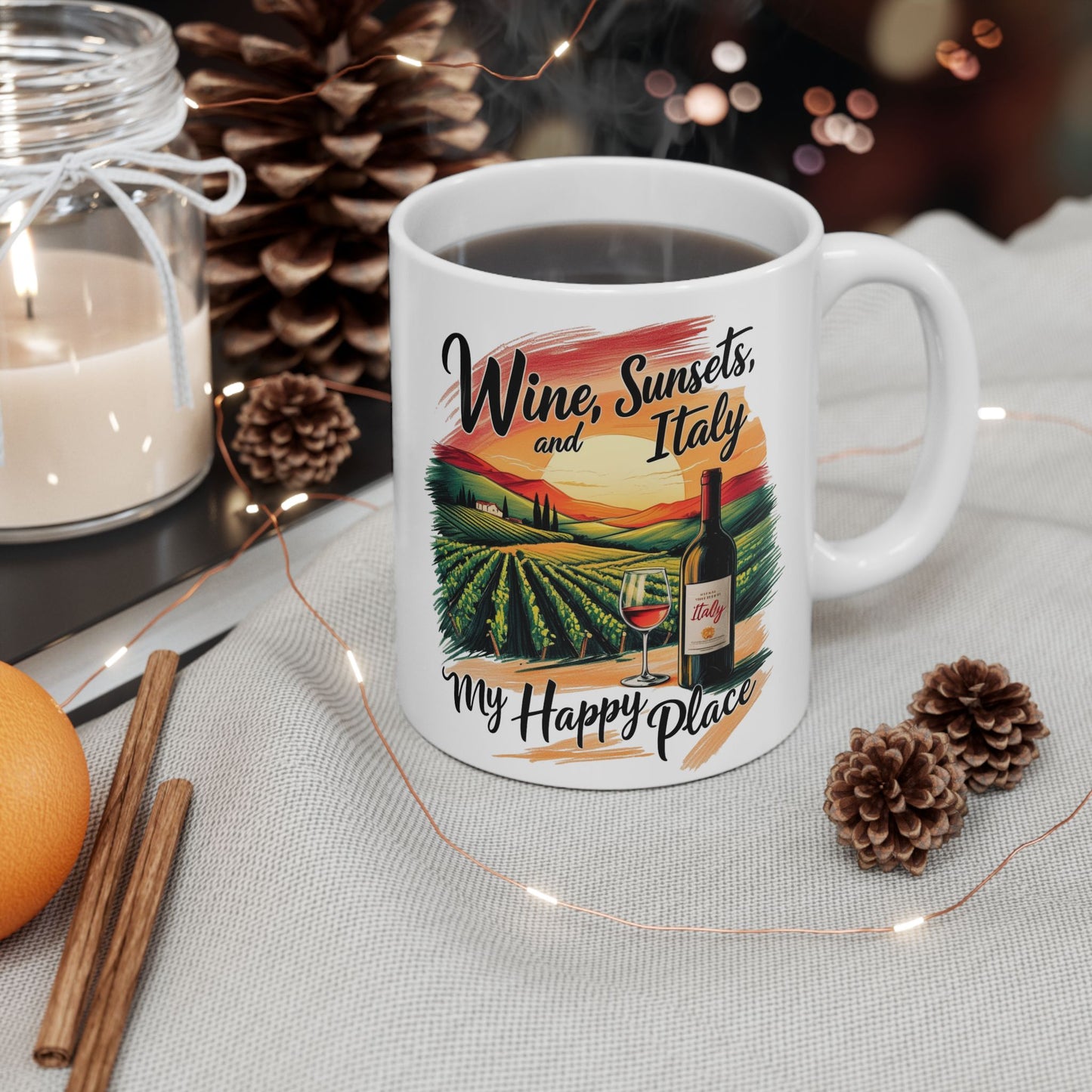ITALY mug Gift Idea I Love Italy Novelty Gift, Perfect for Home or Office, Great for Birthdays, Holidays, Traveler Gift,