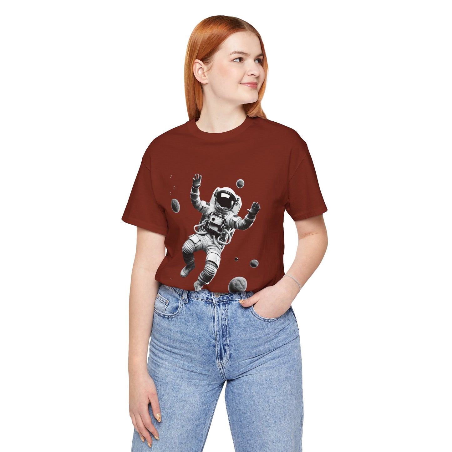 Space Astronaut Unisex Tee, Spaceman Shirt, Funny Cosmonaut Tshirt, Family Astronaut Graphic Tee, Spacewoman Gift, Astronaut Lover Shirt.