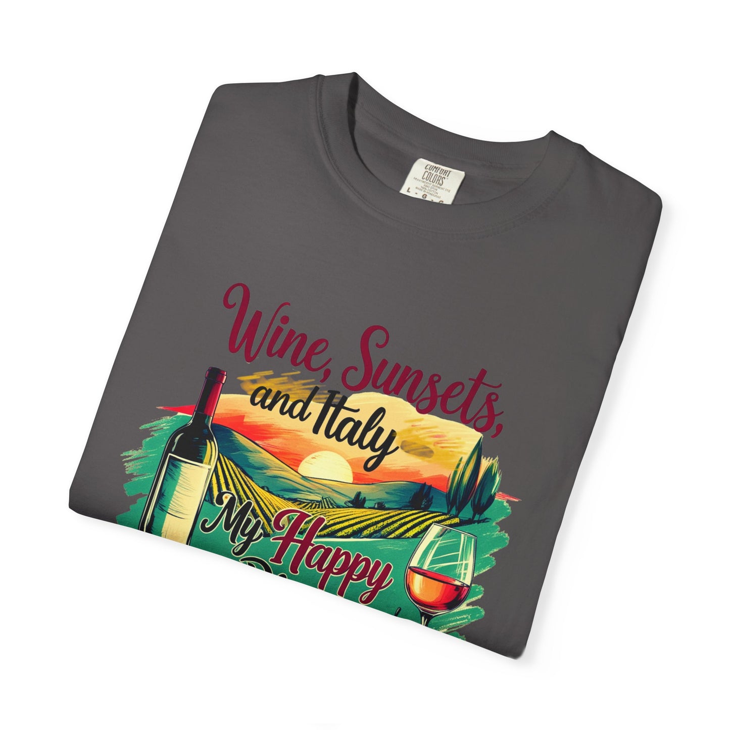 Comfort Colors® Italy Vacation T-shirt, Unisex Garment-Dyed T-shirt, Love Italy Shirt, Italy Family Trip Shirt, Italian Shirt, Italy Gifts,