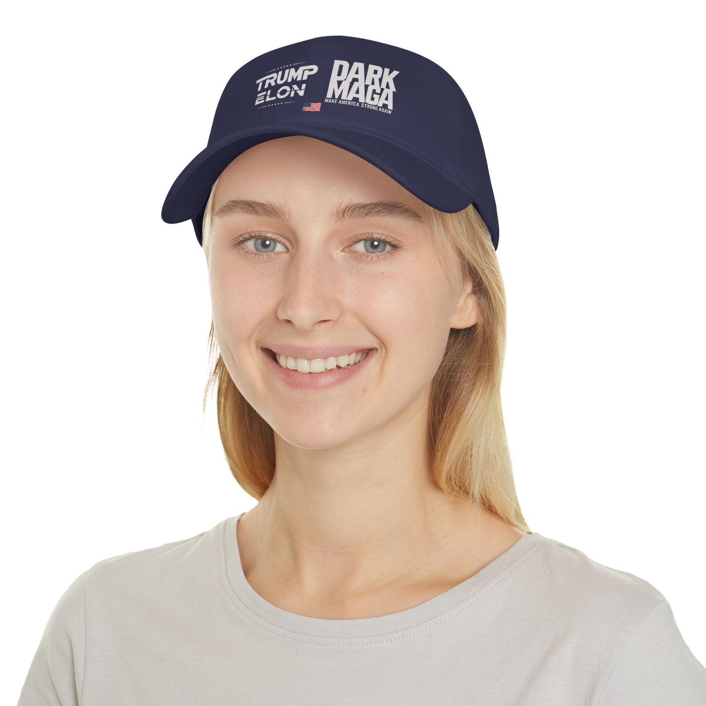 Dark D.O.G.E. Inspired Baseball Cap – Bold Statement Hat, Patriotic Gift, Casual Summer Accessory, Low Profile Unisex Hat.