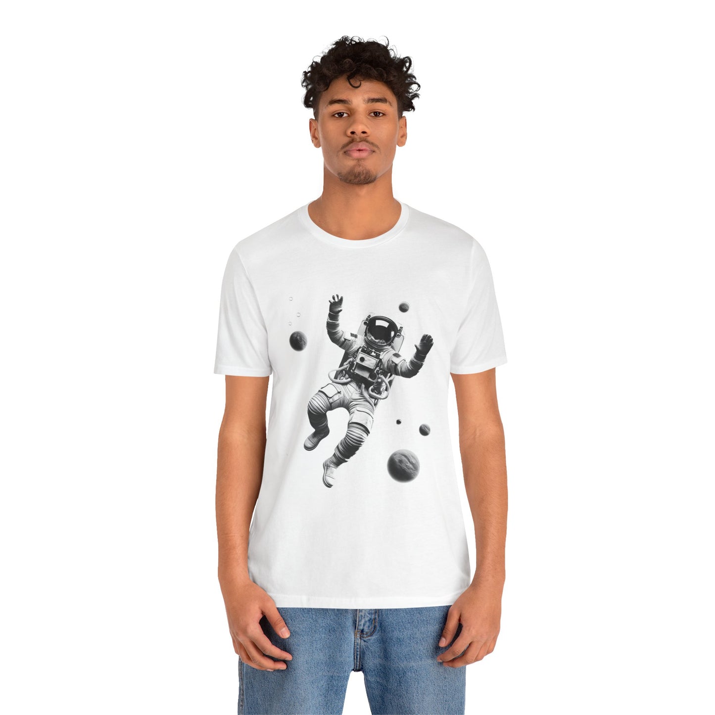 Space Astronaut Unisex Tee, Spaceman Shirt, Funny Cosmonaut Tshirt, Family Astronaut Graphic Tee, Spacewoman Gift, Astronaut Lover Shirt.