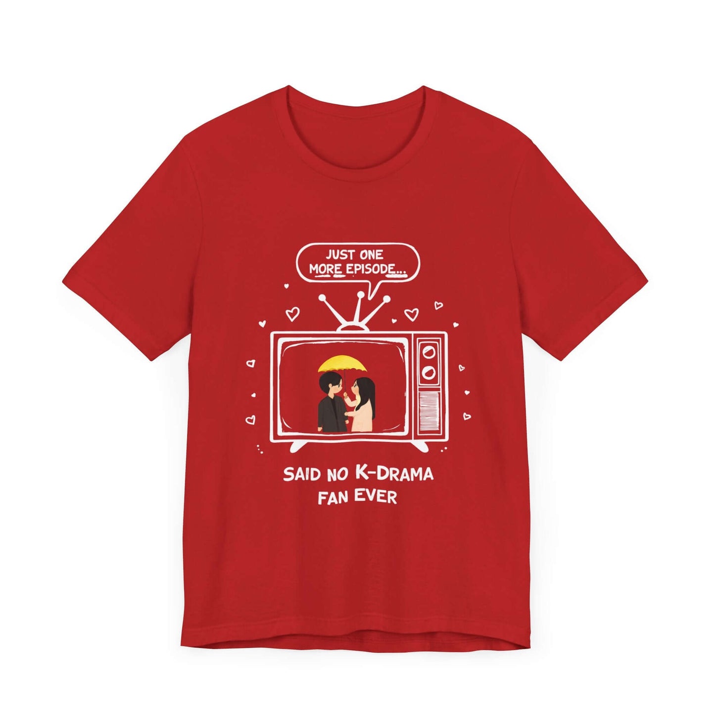 K-Drama Lover T-Shirt - Korean Drama Fan Essentials Tee, Aesthetic Korean Clothing, Perfect Gift for K-Drama Fans.