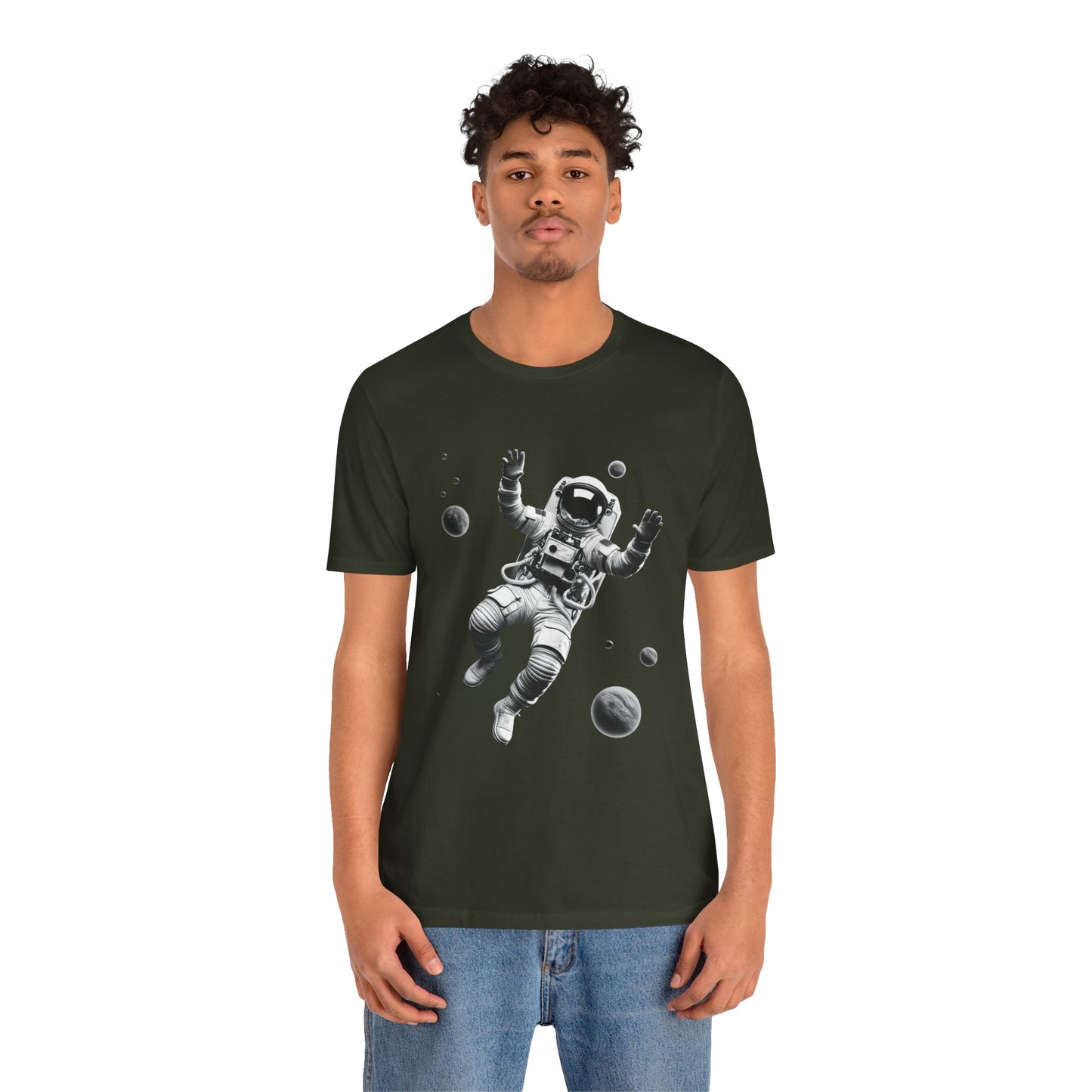 Space Astronaut Unisex Tee, Spaceman Shirt, Funny Cosmonaut Tshirt, Family Astronaut Graphic Tee, Spacewoman Gift, Astronaut Lover Shirt.