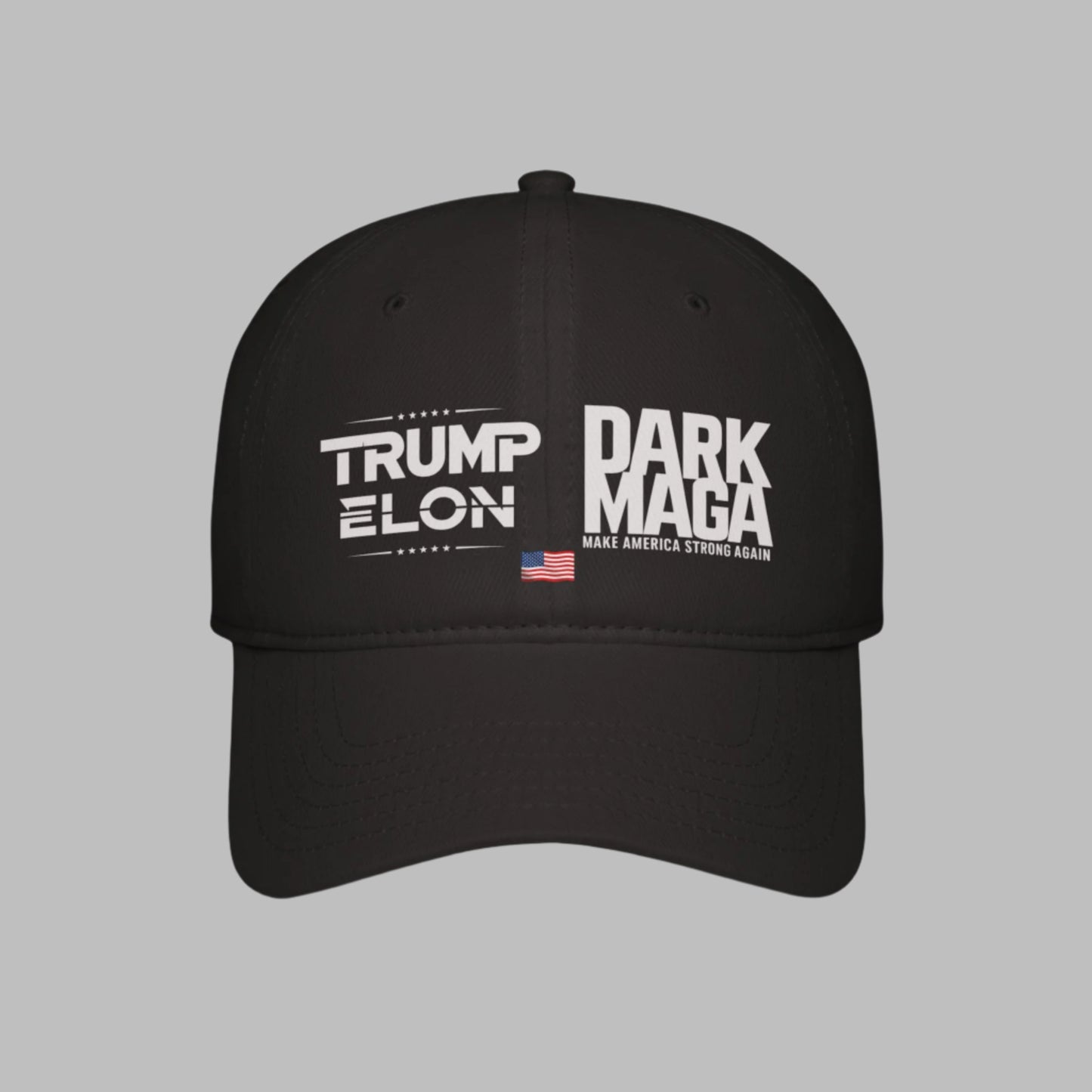 Dark D.O.G.E. Inspired Baseball Cap – Bold Statement Hat, Patriotic Gift, Casual Summer Accessory, Low Profile Unisex Hat.