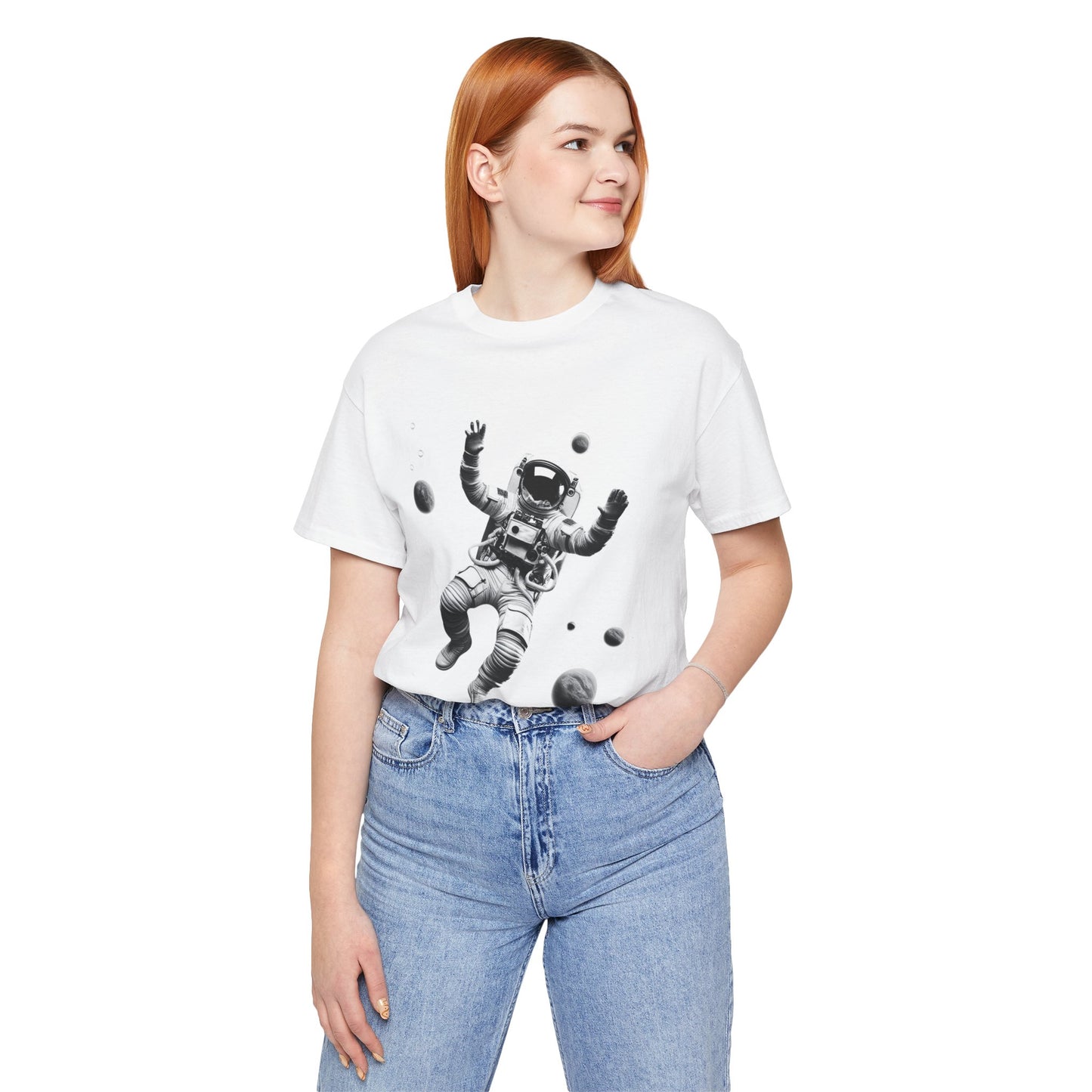 Space Astronaut Unisex Tee, Spaceman Shirt, Funny Cosmonaut Tshirt, Family Astronaut Graphic Tee, Spacewoman Gift, Astronaut Lover Shirt.