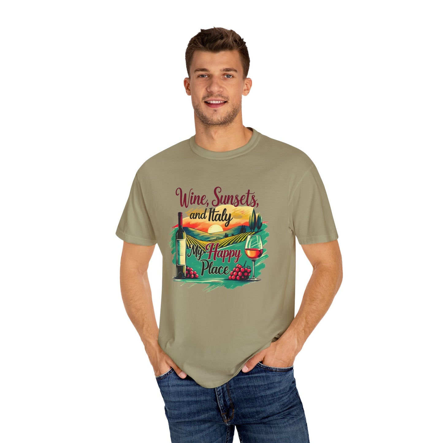 Comfort Colors® Italy Vacation T-shirt, Unisex Garment-Dyed T-shirt, Love Italy Shirt, Italy Family Trip Shirt, Italian Shirt, Italy Gifts,