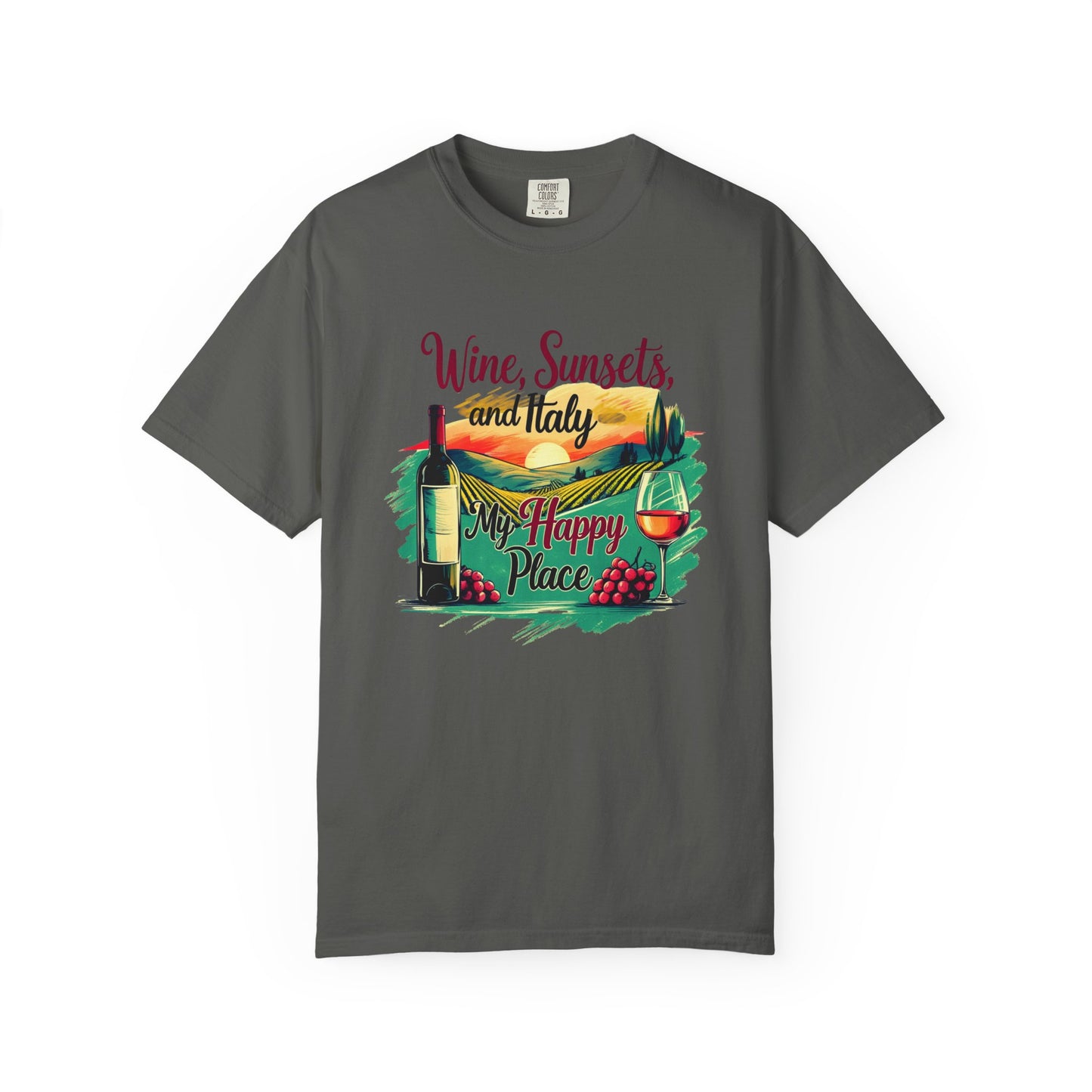 Comfort Colors® Italy Vacation T-shirt, Unisex Garment-Dyed T-shirt, Love Italy Shirt, Italy Family Trip Shirt, Italian Shirt, Italy Gifts,