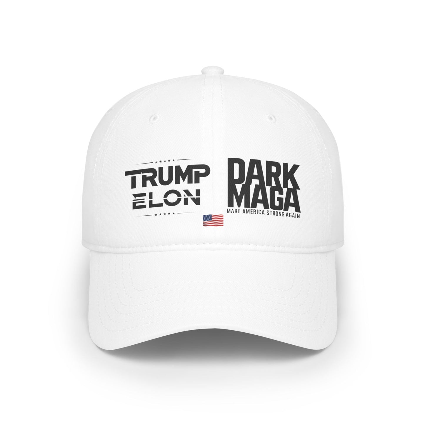 Dark D.O.G.E. Inspired Baseball Cap – Bold Statement Hat, Patriotic Gift, Casual Summer Accessory, Low Profile Unisex Hat.
