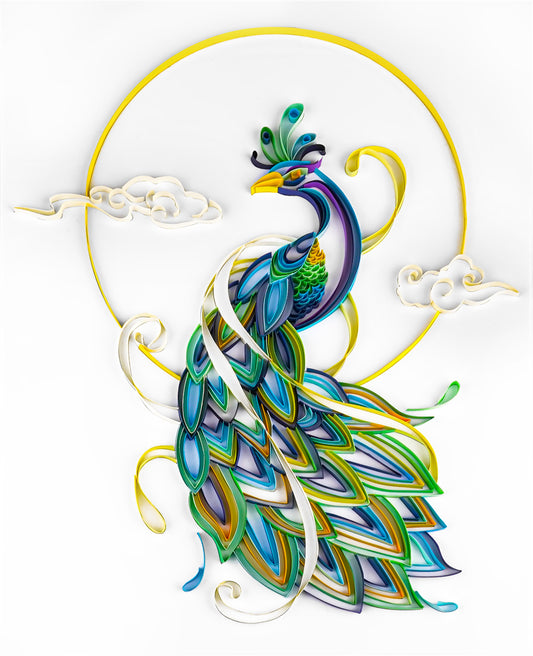 DIY Quilled Paper Art Kit – Handmade Paper Strip Painting for Kids & Adults, Frameless Craft Set