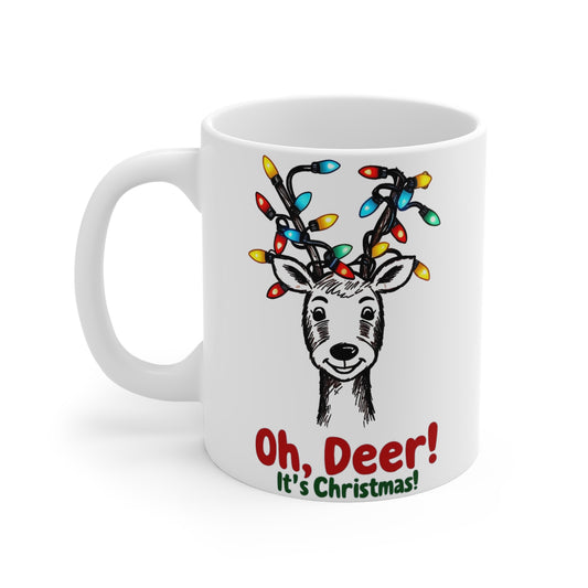 Christmas Mug, Holiday Mug, Merry Christmas Mug, Christmas Tree Mug, Hot Chocolate Mug, Christmas Decor, 11oz Mug