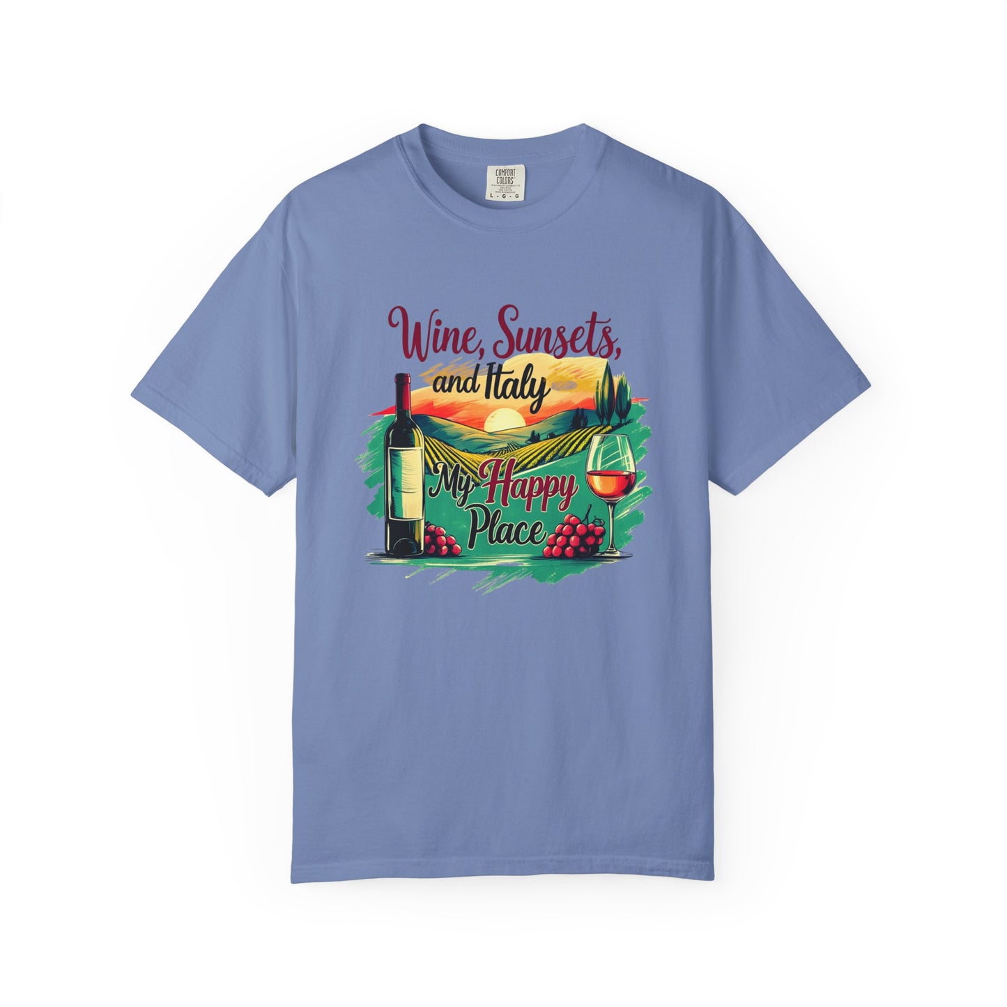 Comfort Colors® Italy Vacation T-shirt, Unisex Garment-Dyed T-shirt, Love Italy Shirt, Italy Family Trip Shirt, Italian Shirt, Italy Gifts,