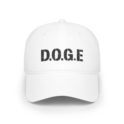 D.O.G.E. Baseball Cap – Low Profile Patriotic Hat, Humorous Gift, Government Efficiency Design, Bold Statement Dad Hat