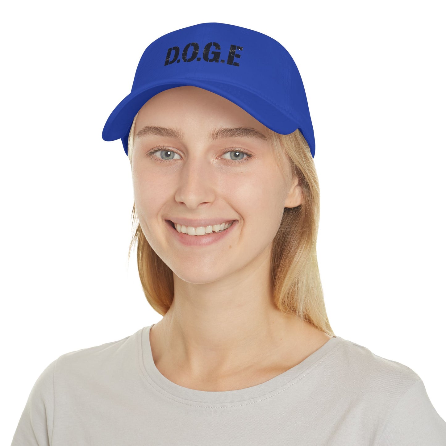 D.O.G.E. Baseball Cap – Low Profile Patriotic Hat, Humorous Gift, Government Efficiency Design, Bold Statement Dad Hat