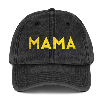 Embroidered Mama Cap, Vintage Baseball Hat for Moms, Mother Day Gift, Adjustable Women's Hat, Vintage Mama Gift, Retro Mom Hat