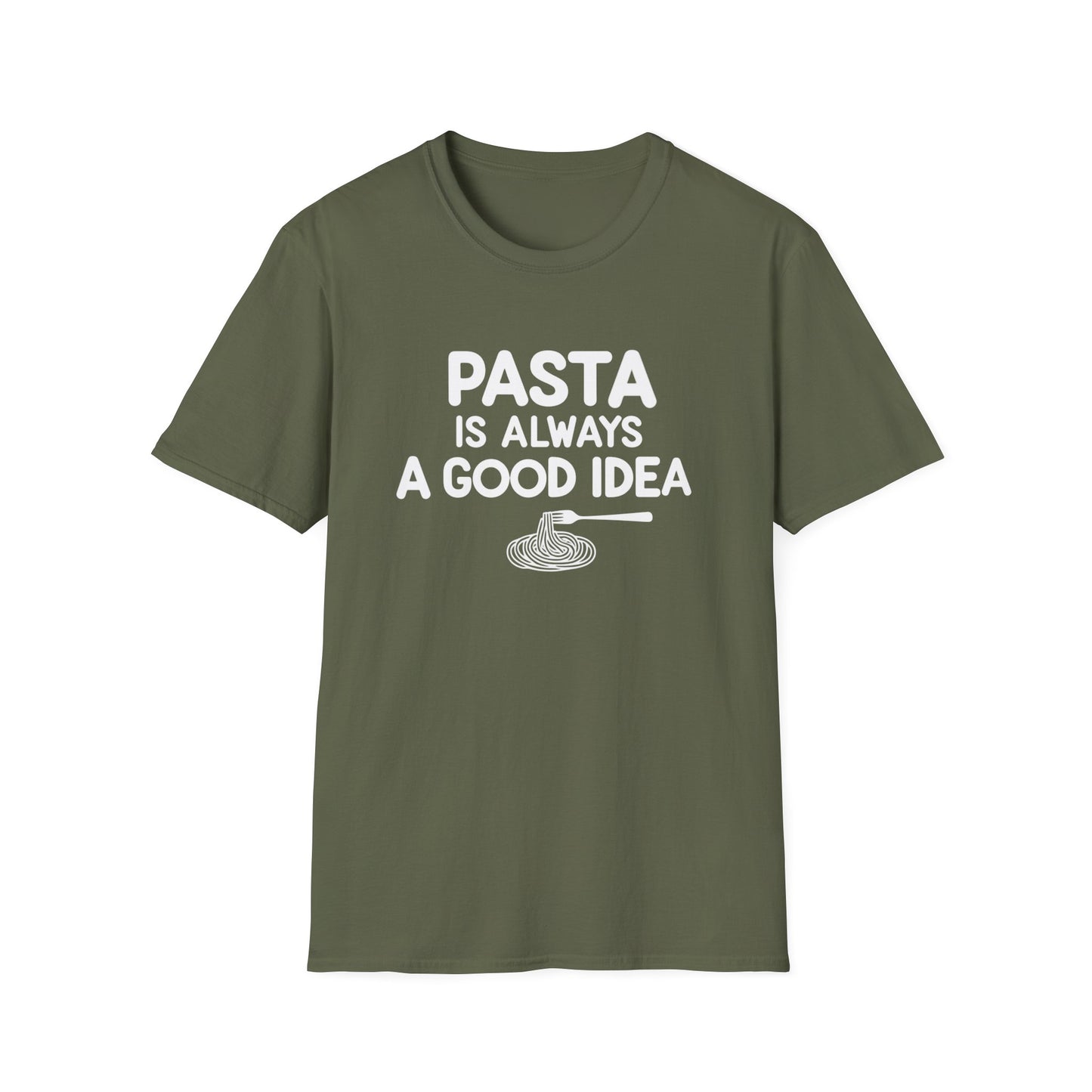 Italy lover T-shirt ,Spaghetti Shirt - Unisex Softstyle T-Shirt, Funny Food Shirt, Foodie T Shirt, Food Humor, Silly T-Shirt.