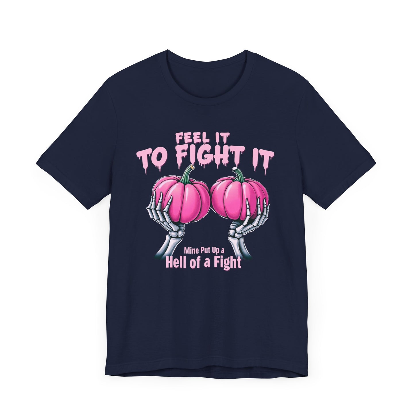 Pink Ribbon Support Tee – Unisex Cancer Awareness Shirt, Fighter Gift, Survivor Strength Apparel, Inspirational Motivational T-Shirt